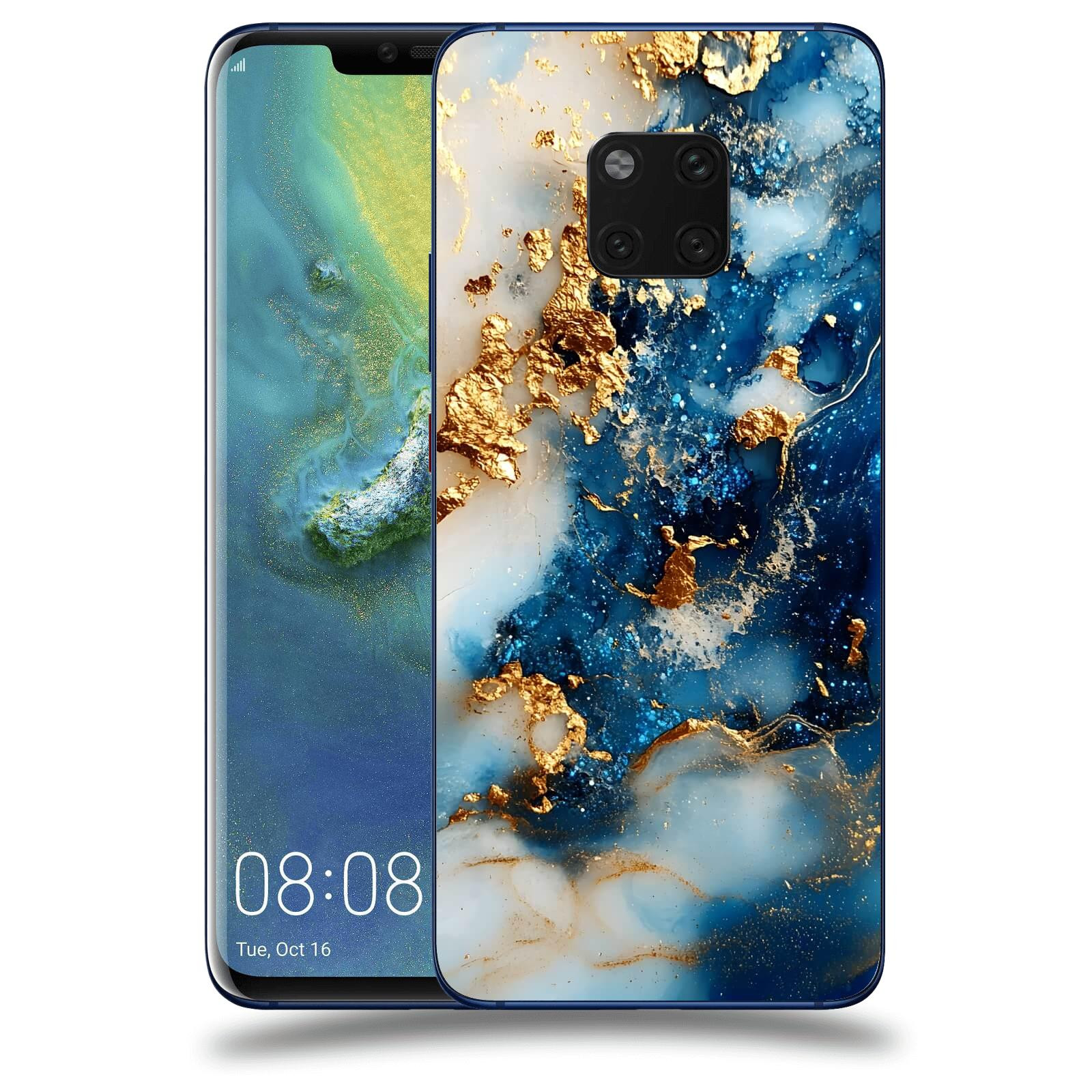 ACOVER Kryt na mobil Huawei Mate 20 Pro - Ocean Waves II