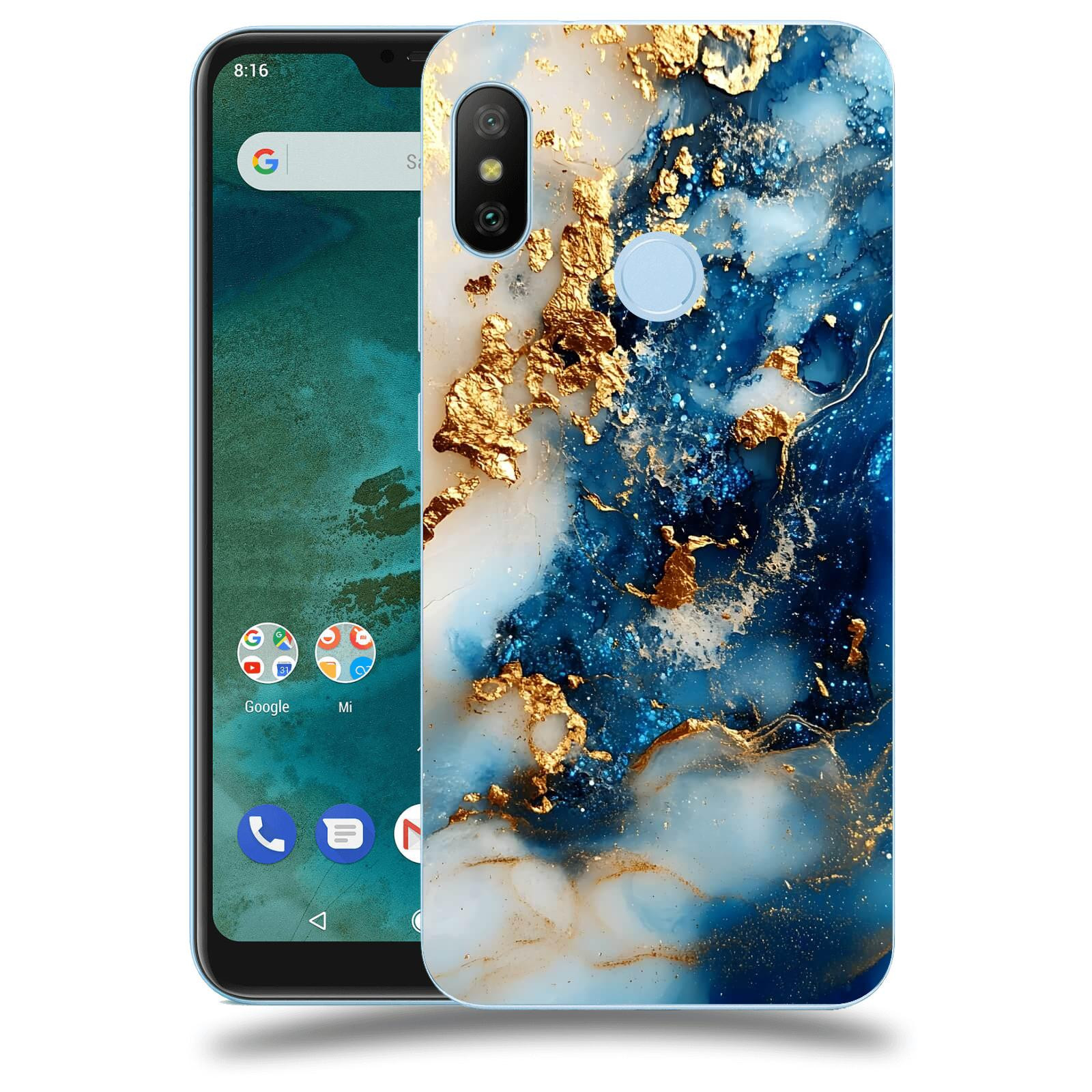 ACOVER Kryt na mobil Xiaomi Mi A2 Lite - Ocean Waves II