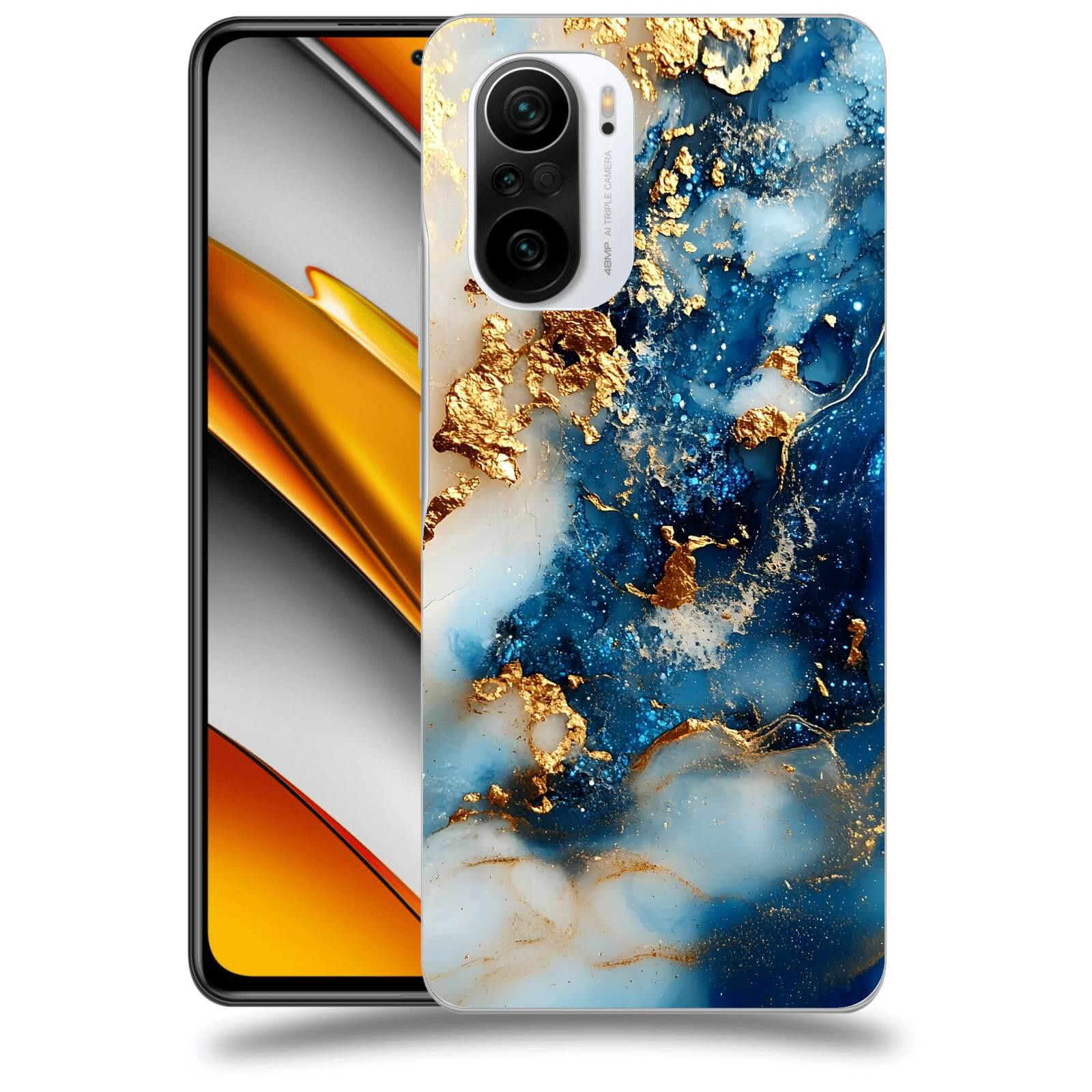 ACOVER Kryt na mobil Xiaomi Poco F3 - Ocean Waves II