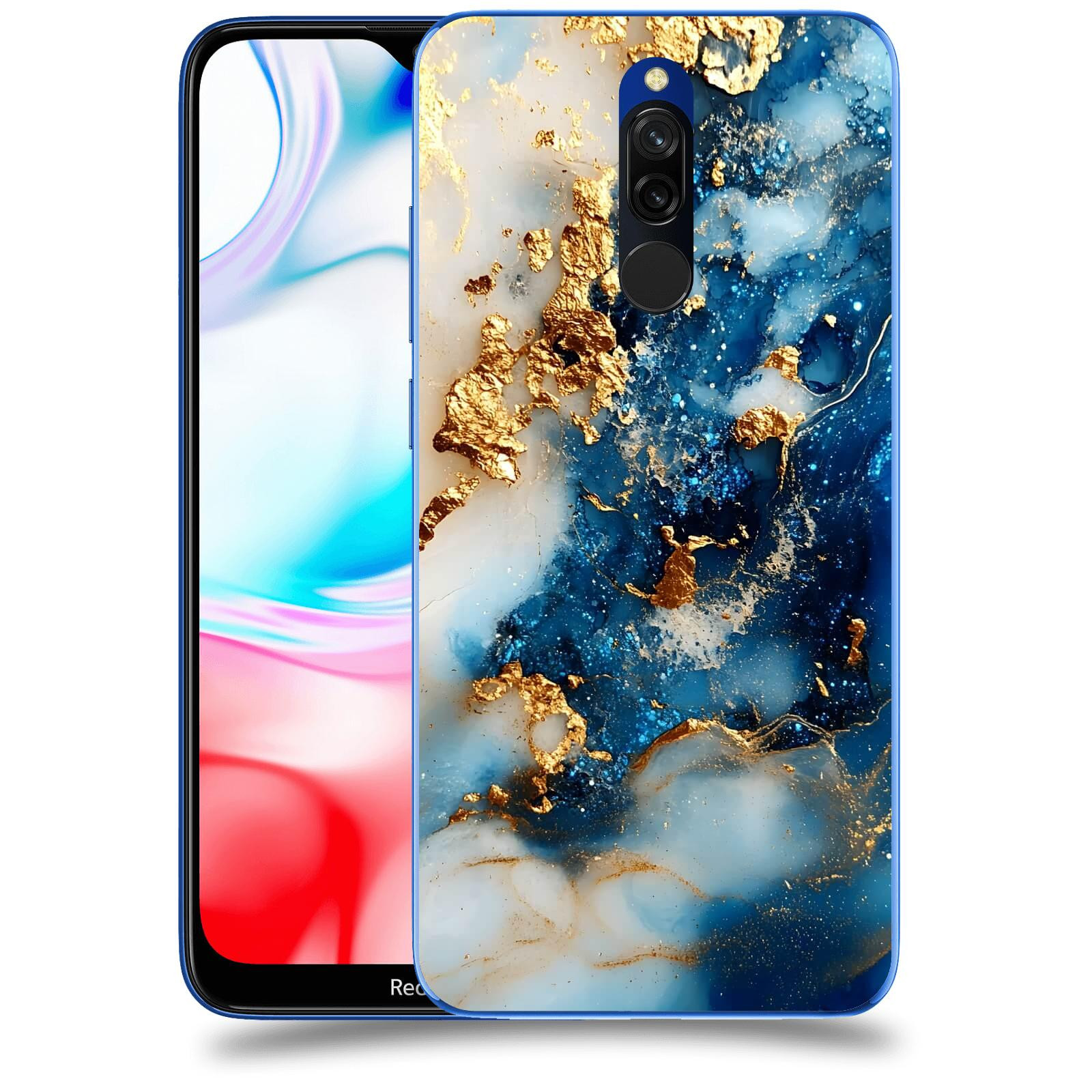 ACOVER Kryt na mobil Xiaomi Redmi 8 - Ocean Waves II