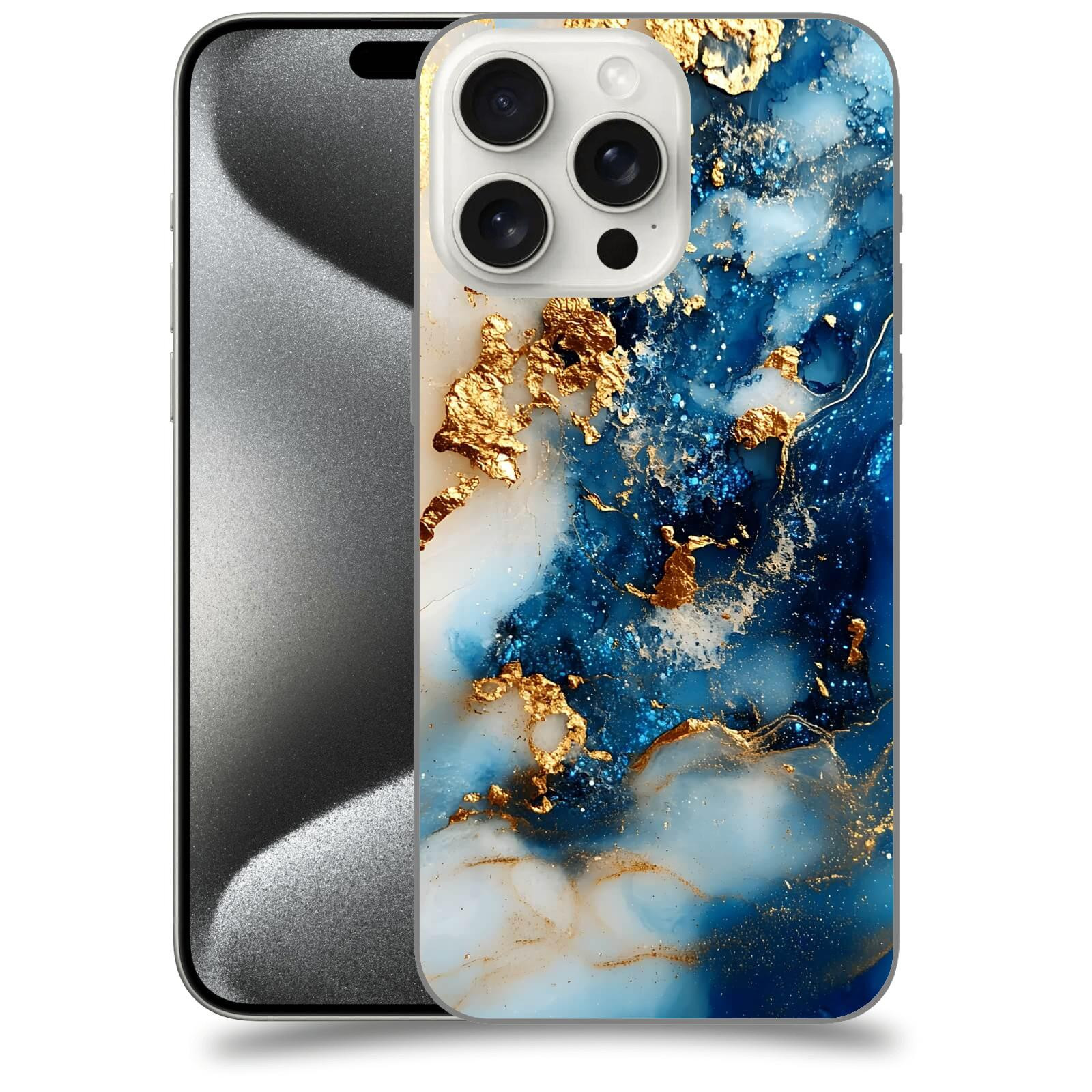 ACOVER Kryt na mobil Apple iPhone 15 pro max - Ocean Waves II