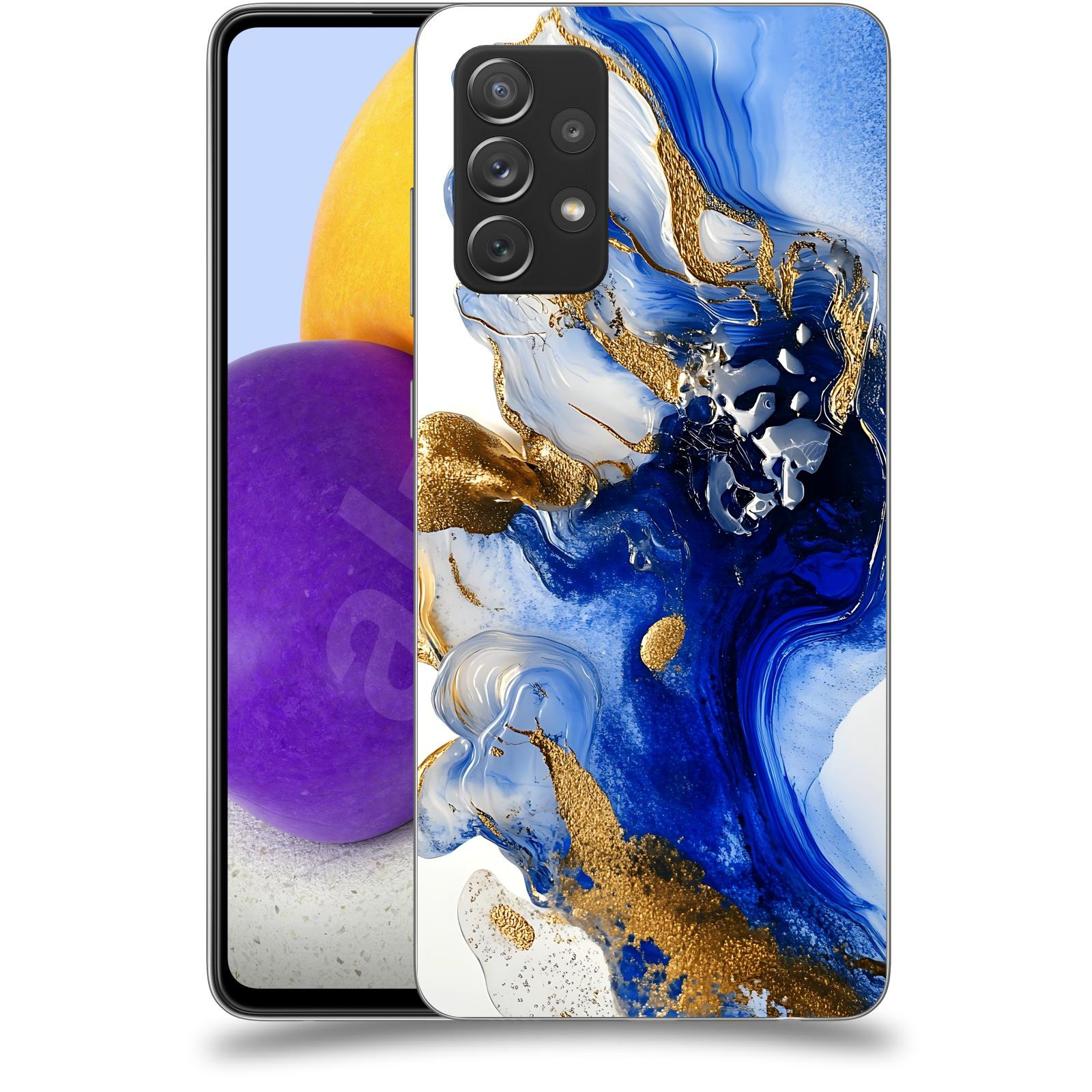 ACOVER Kryt na mobil Samsung Galaxy A72 A725F - Ocean Waves III