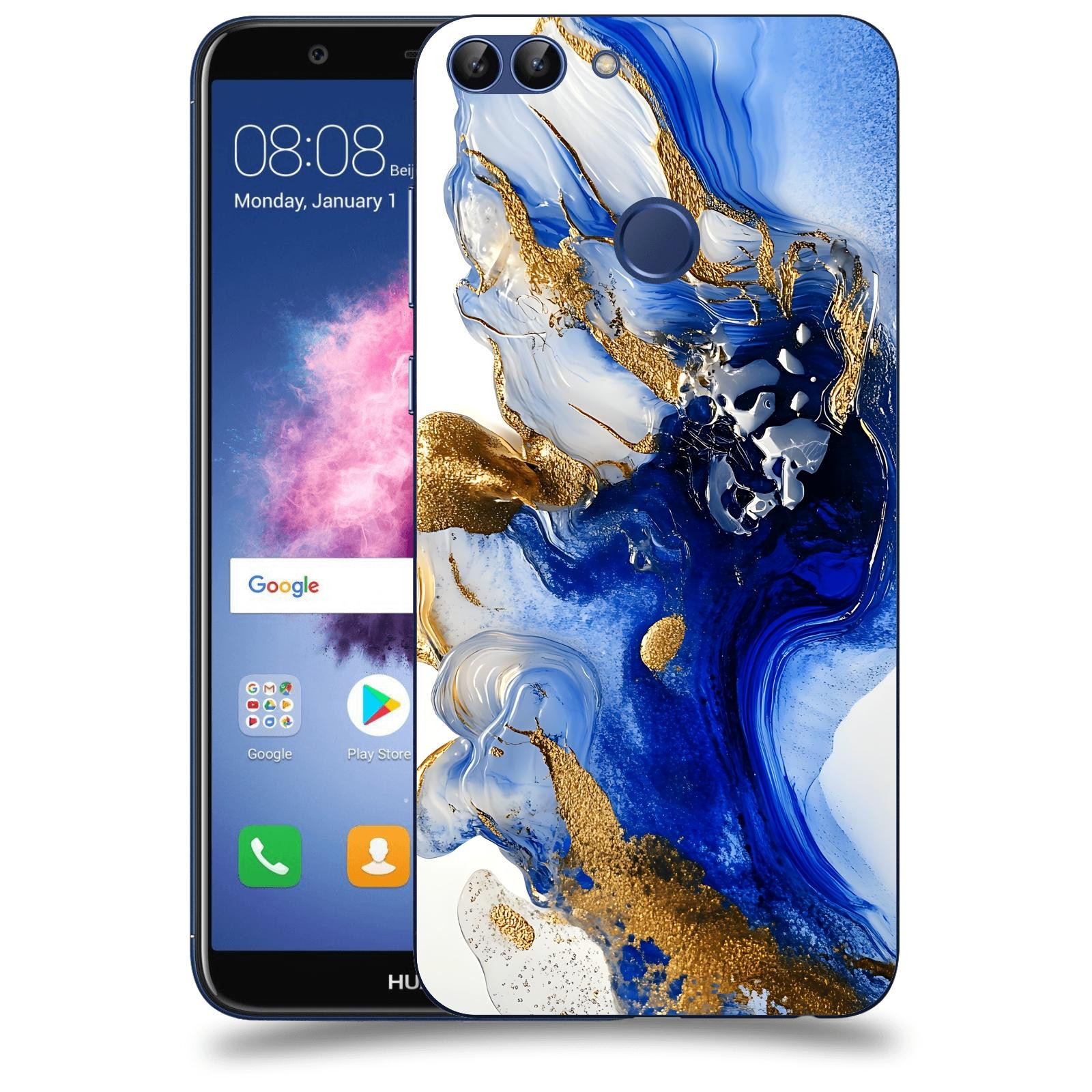 ACOVER Kryt na mobil Huawei P Smart - Ocean Waves III