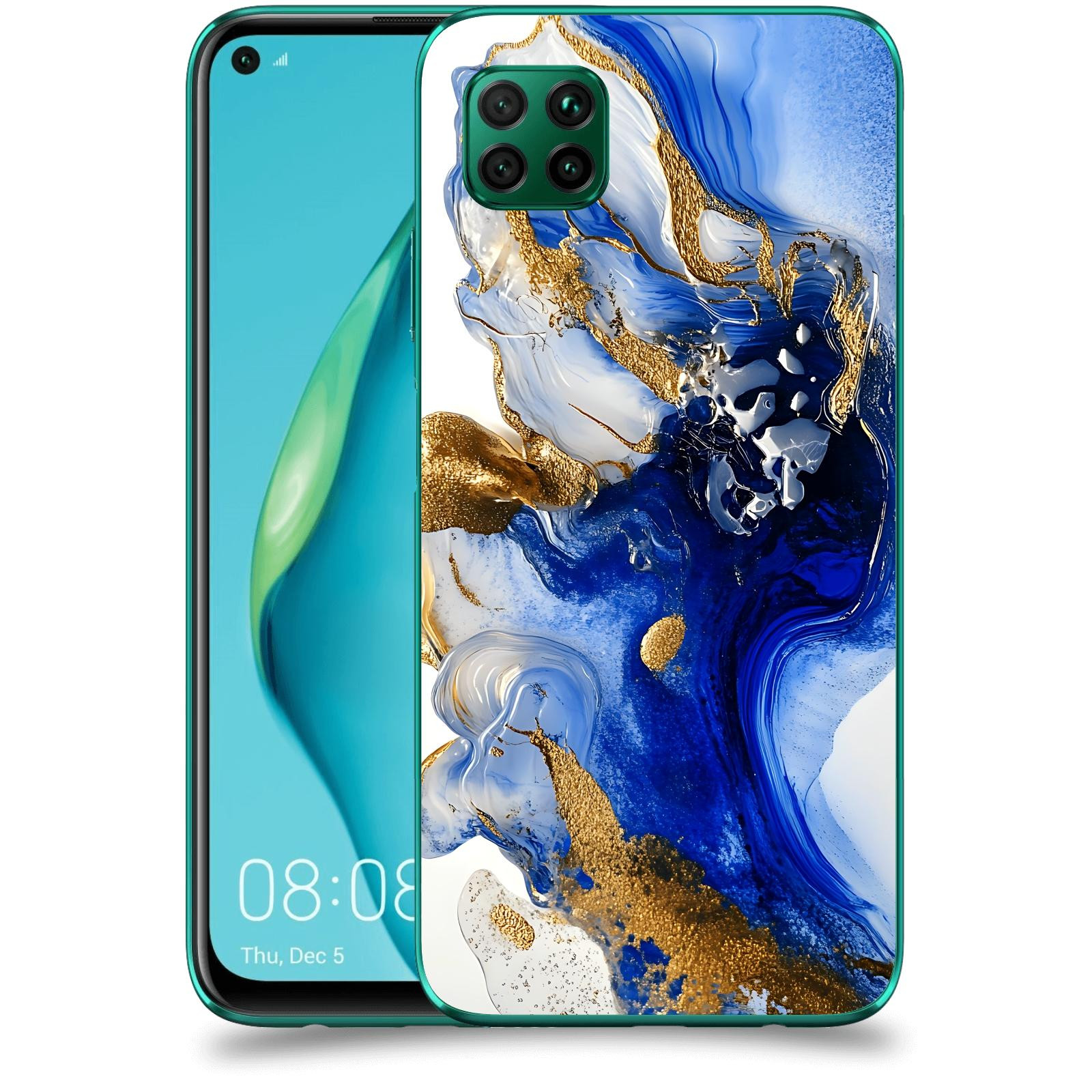 ACOVER Kryt na mobil Huawei P40 Lite - Ocean Waves III