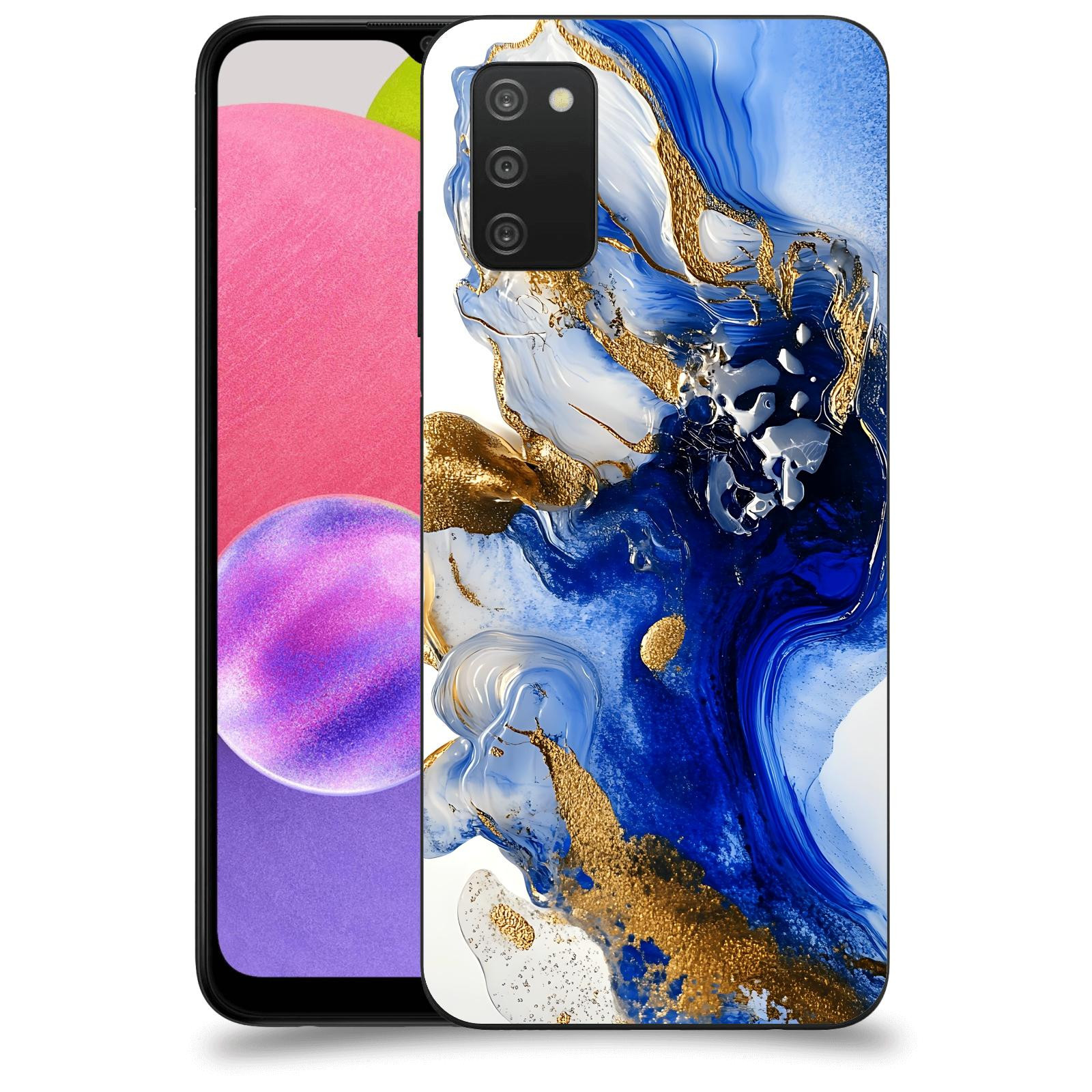 ACOVER Kryt na mobil Samsung Galaxy A03s A037G - Ocean Waves III
