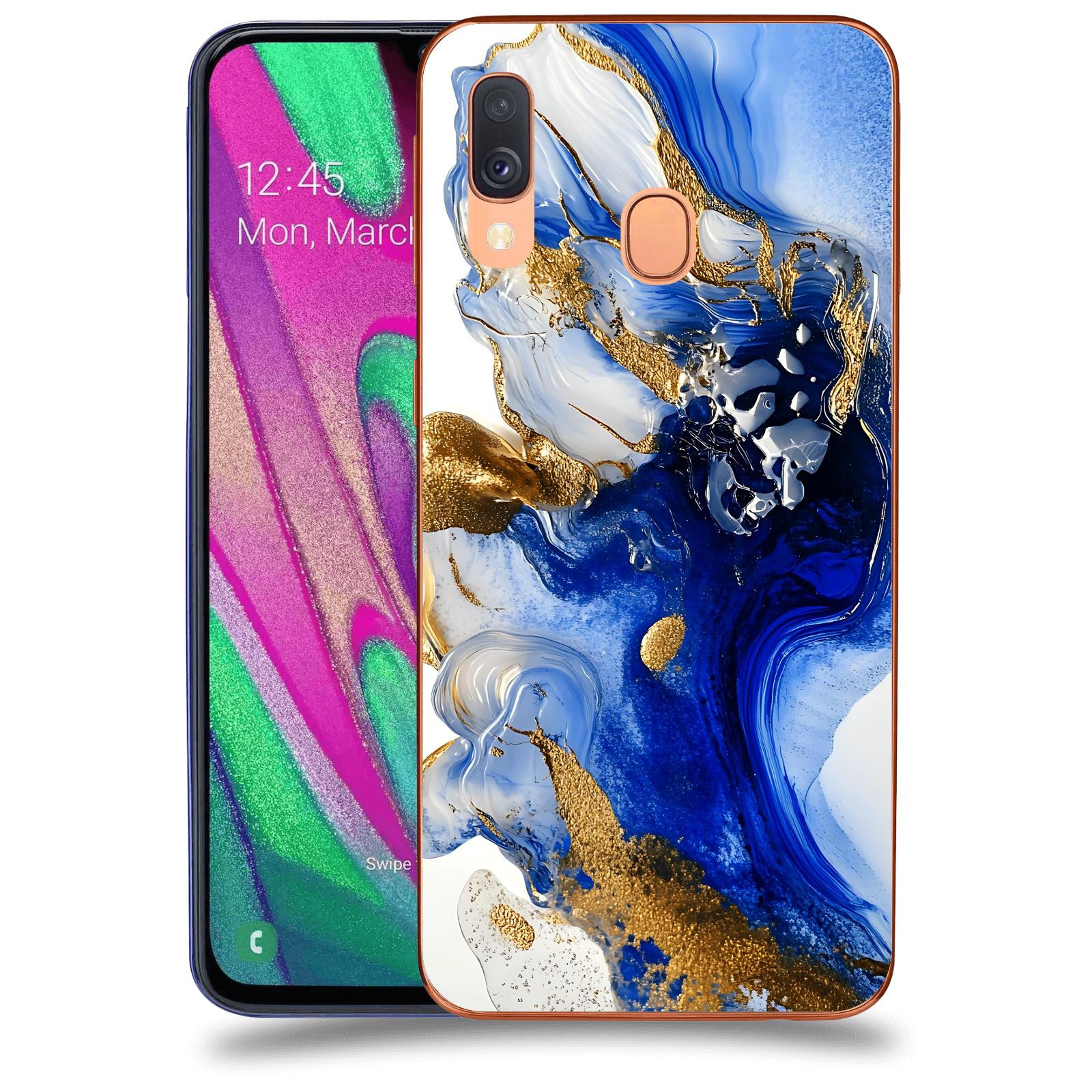 ACOVER Kryt na mobil Samsung Galaxy A40 A405F - Ocean Waves III