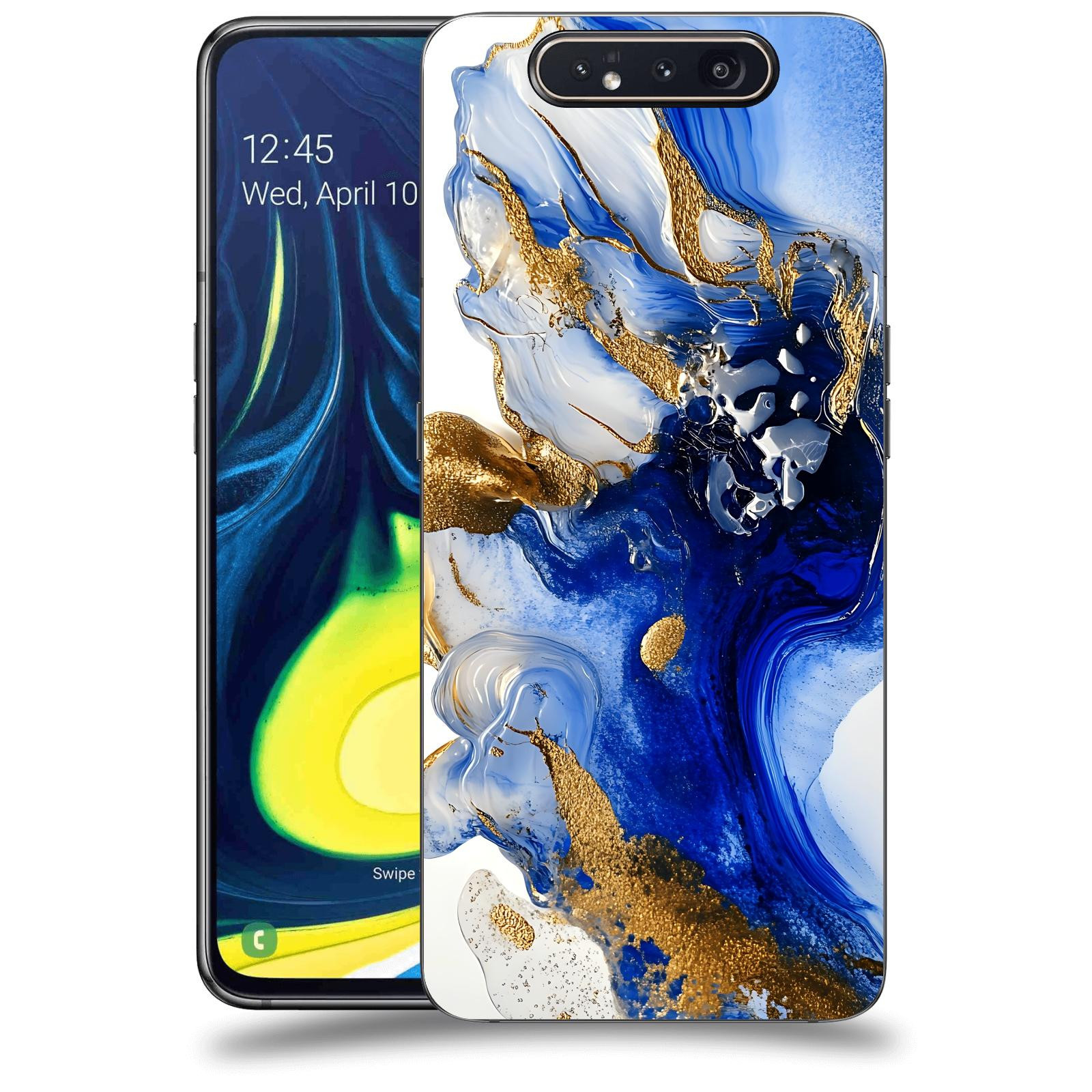 ACOVER Kryt na mobil Samsung Galaxy A80 A805F - Ocean Waves III