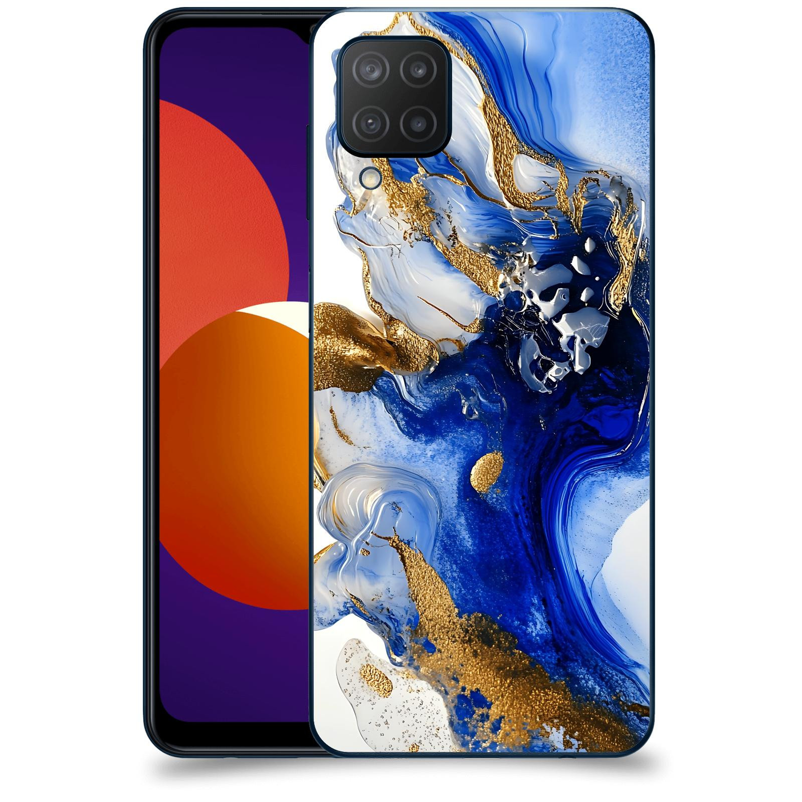 ACOVER Kryt na mobil Samsung Galaxy M12 M127F - Ocean Waves III