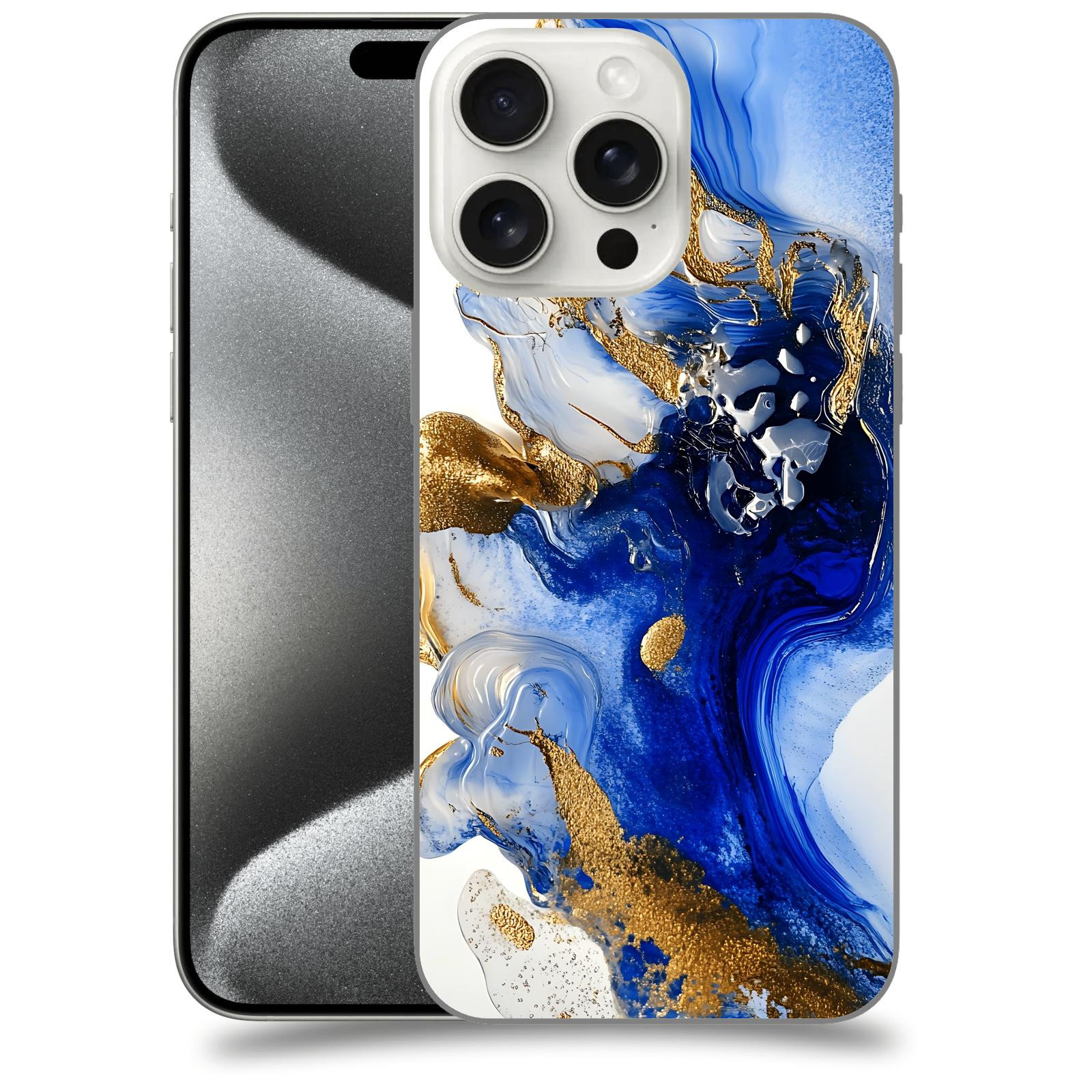 ACOVER Kryt na mobil Apple iPhone 15 pro max - Ocean Waves III