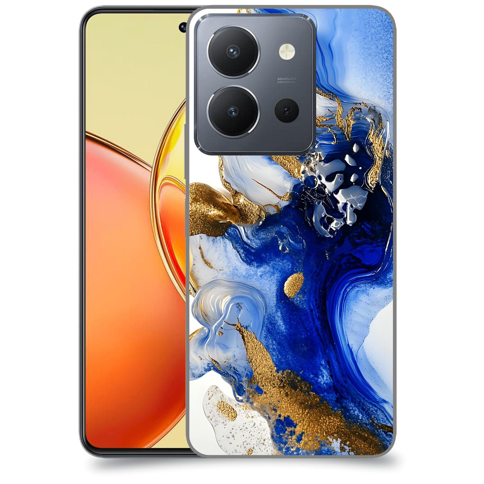 ACOVER Kryt na mobil Vivo Y36 - Ocean Waves III