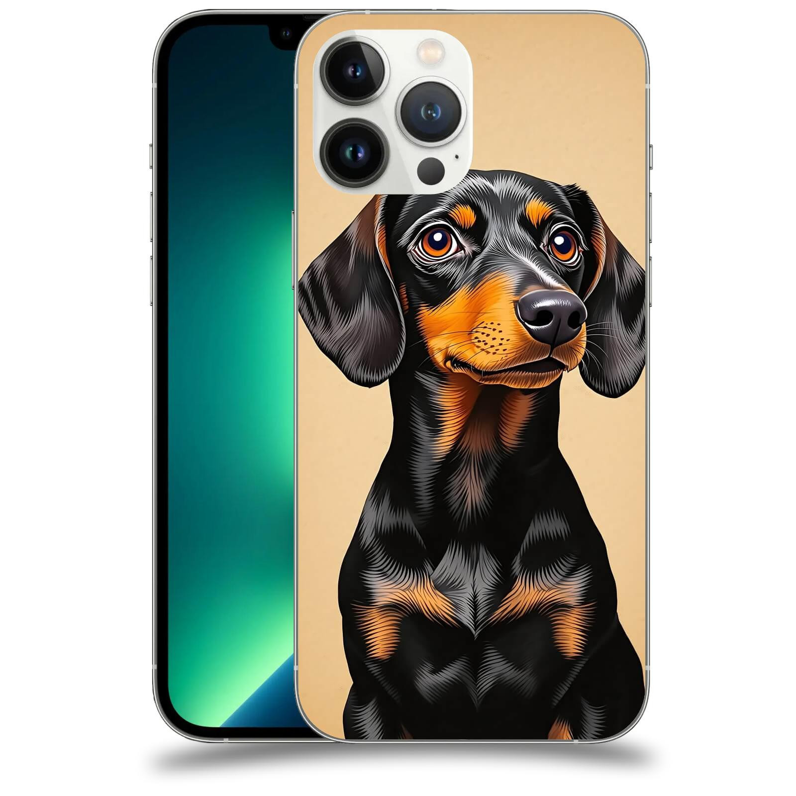 ACOVER Kryt na mobil Apple iPhone 13 Pro Max - Dachshund I