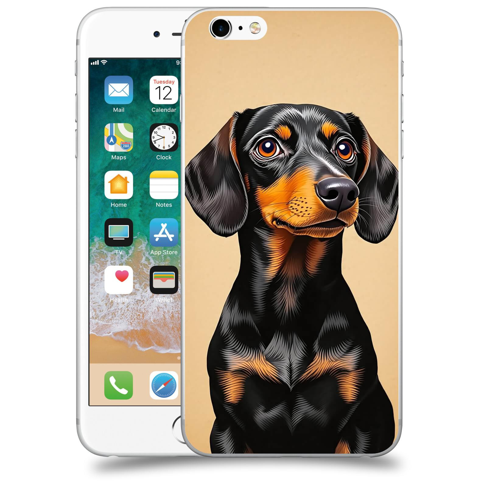 ACOVER Kryt na mobil Apple iPhone 6 Plus/6S Plus - Dachshund I