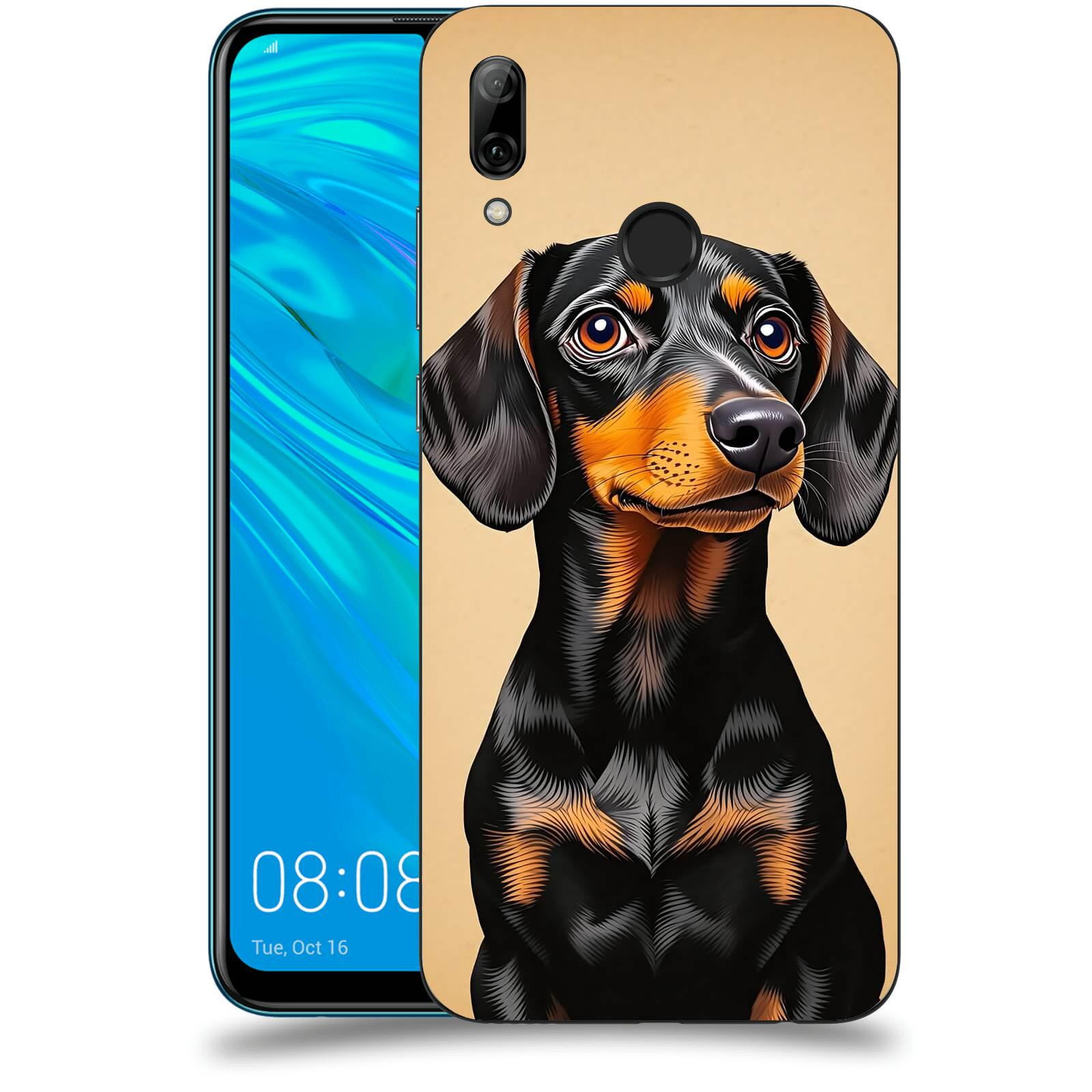 ACOVER Kryt na mobil Huawei P Smart 2019 - Dachshund I