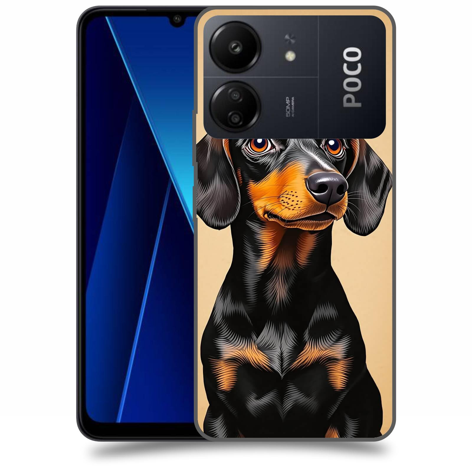 ACOVER Kryt na mobil Poco C65 - Dachshund I