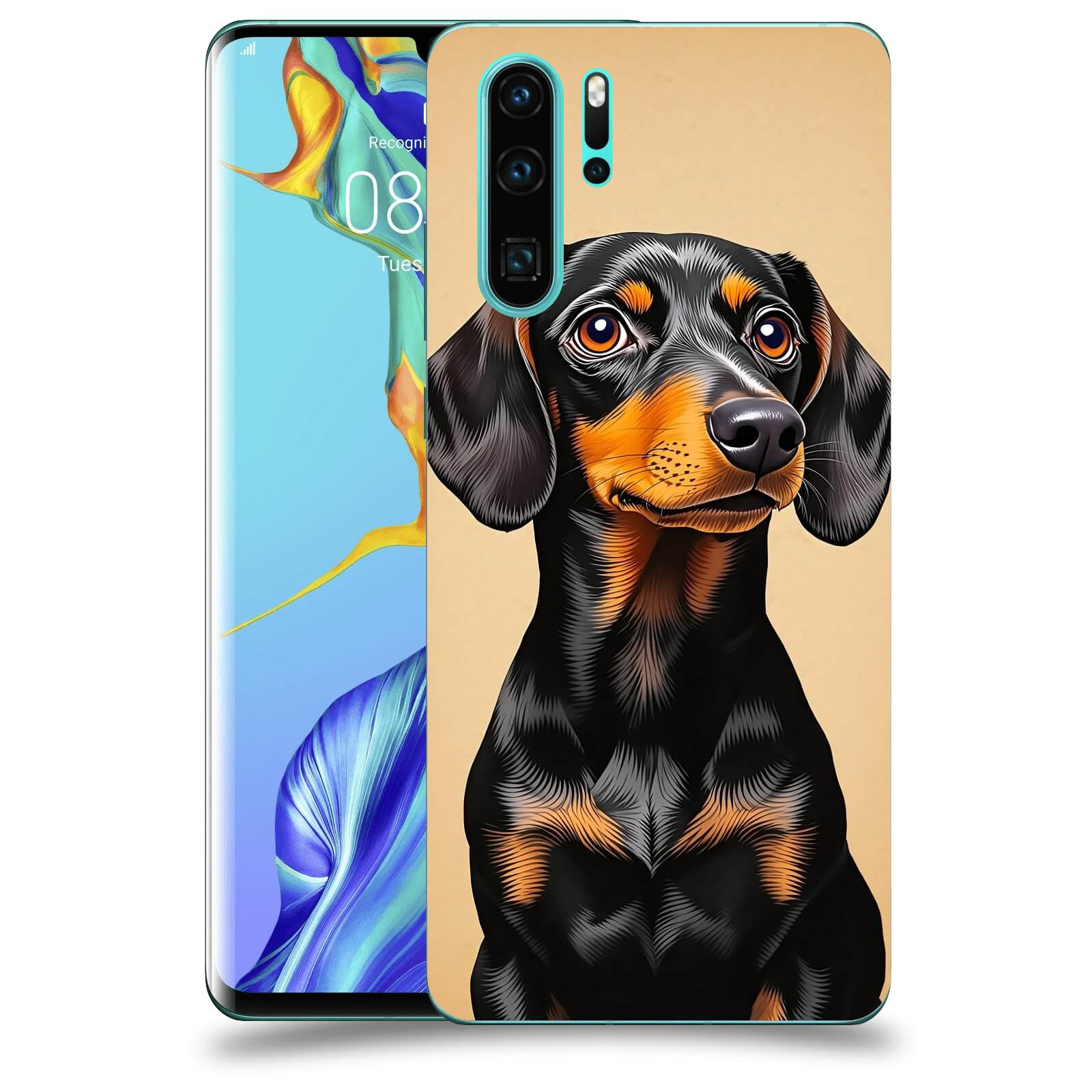 ACOVER Kryt na mobil Huawei P30 Pro - Dachshund I
