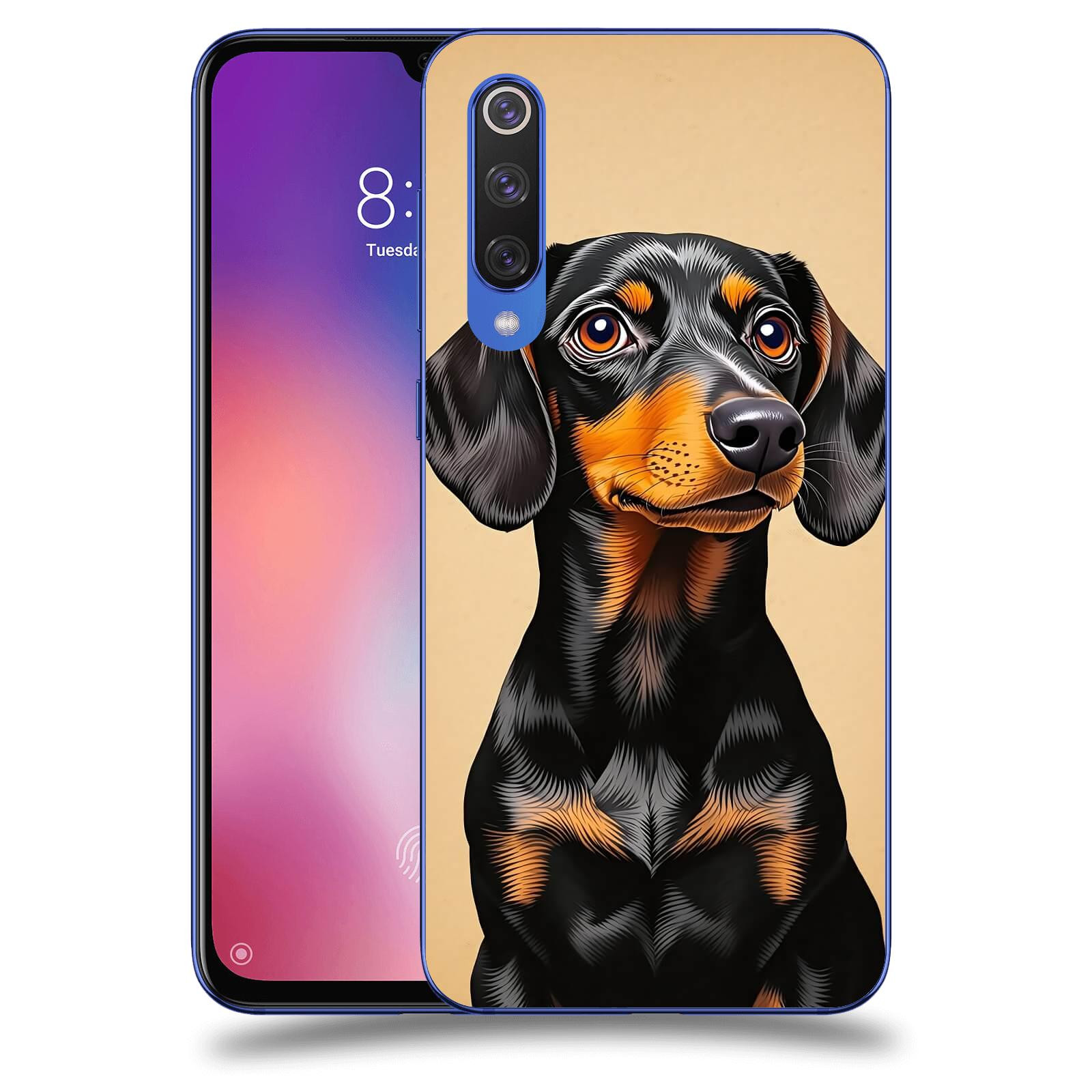 ACOVER Kryt na mobil Xiaomi Mi 9 SE - Dachshund I