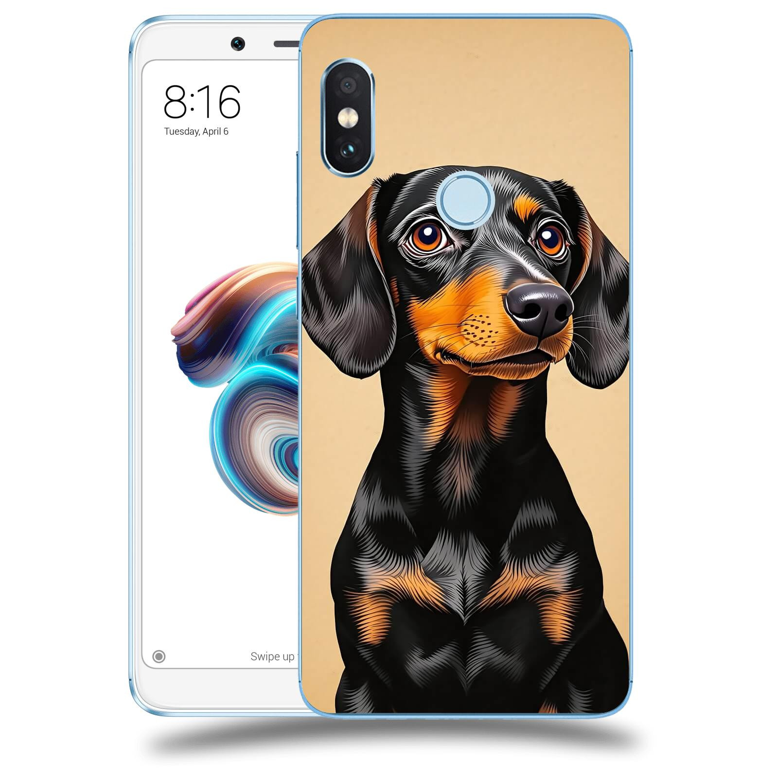 ACOVER Kryt na mobil Xiaomi Redmi Note 5 Global - Dachshund I