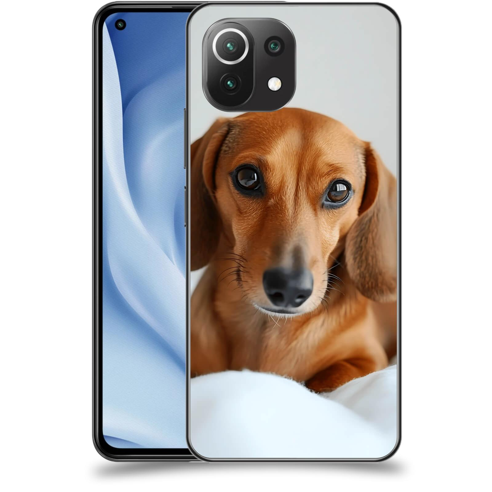 ACOVER Kryt na mobil Xiaomi Mi 11 Lite - Dachshund II