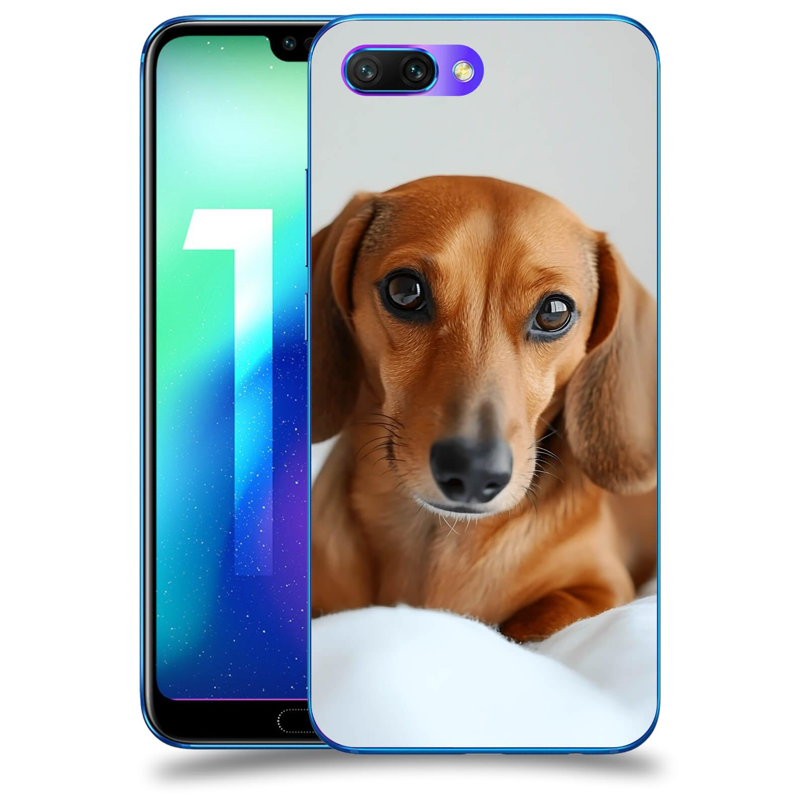 ACOVER Kryt na mobil Honor 10 - Dachshund II