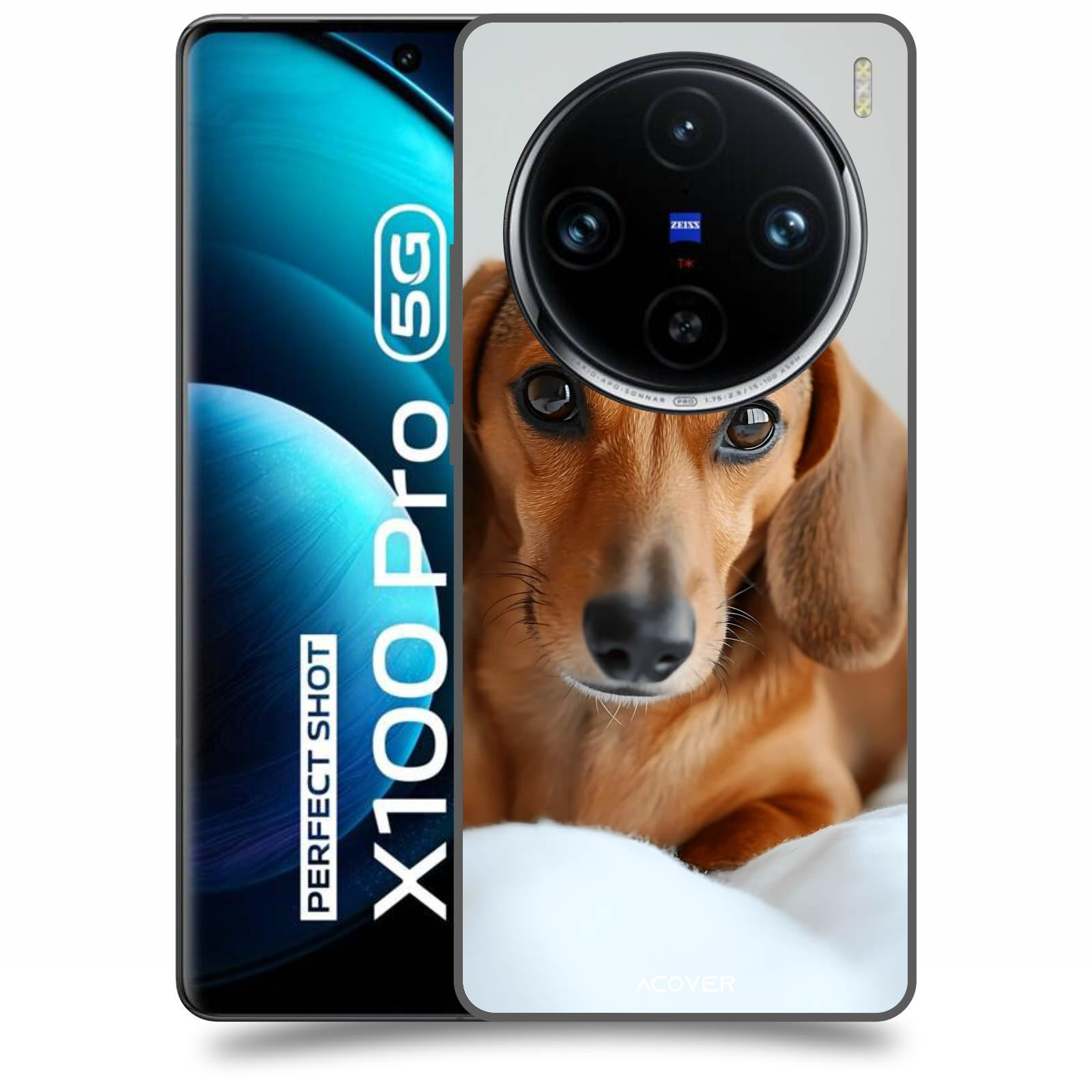 ACOVER Kryt na mobil Vivo X100 Pro - Dachshund II