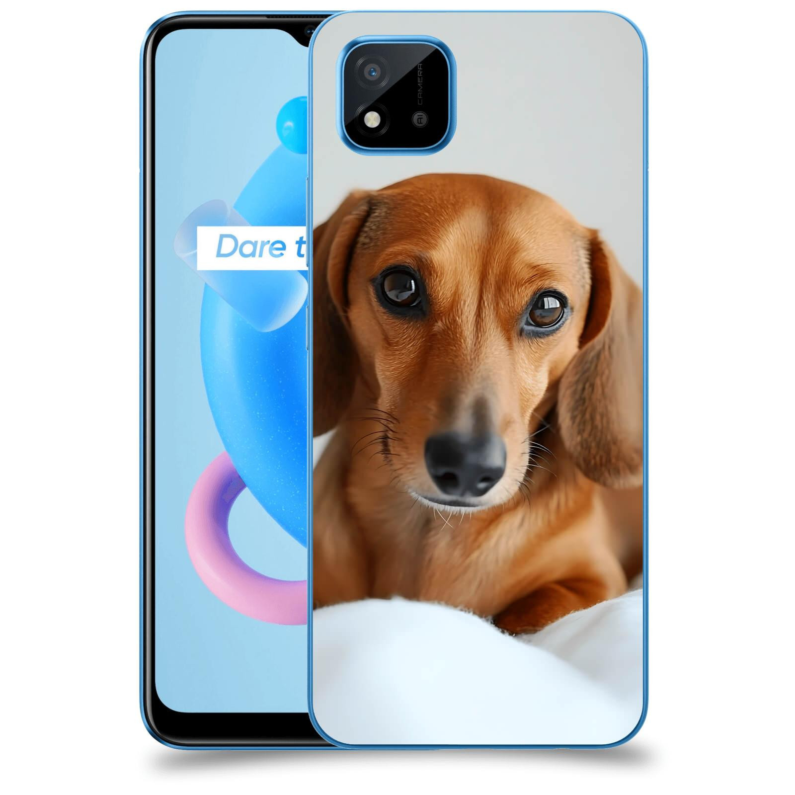 ACOVER Kryt na mobil Realme C11 (2021) - Dachshund II
