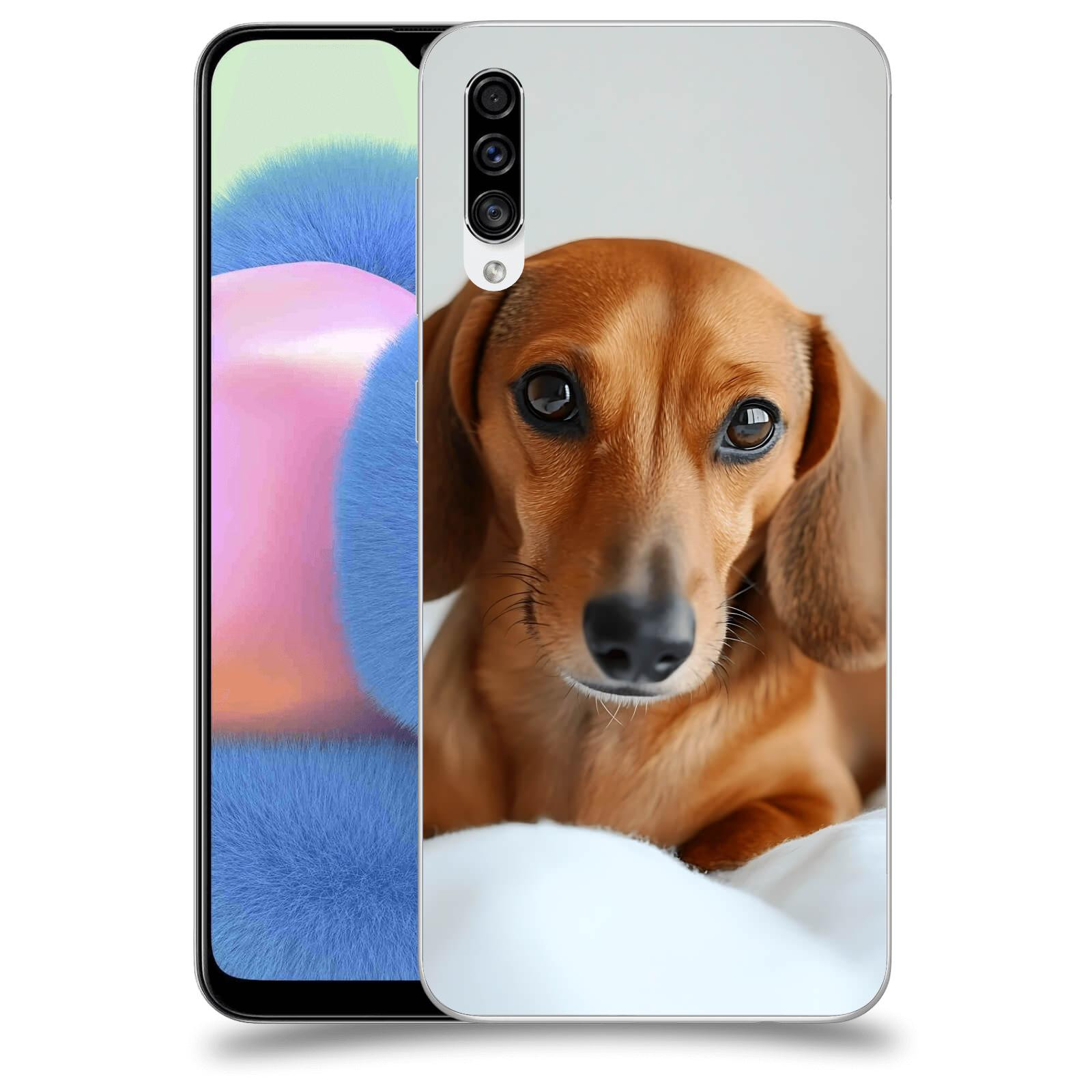 ACOVER Kryt na mobil Samsung Galaxy A30s A307F - Dachshund II