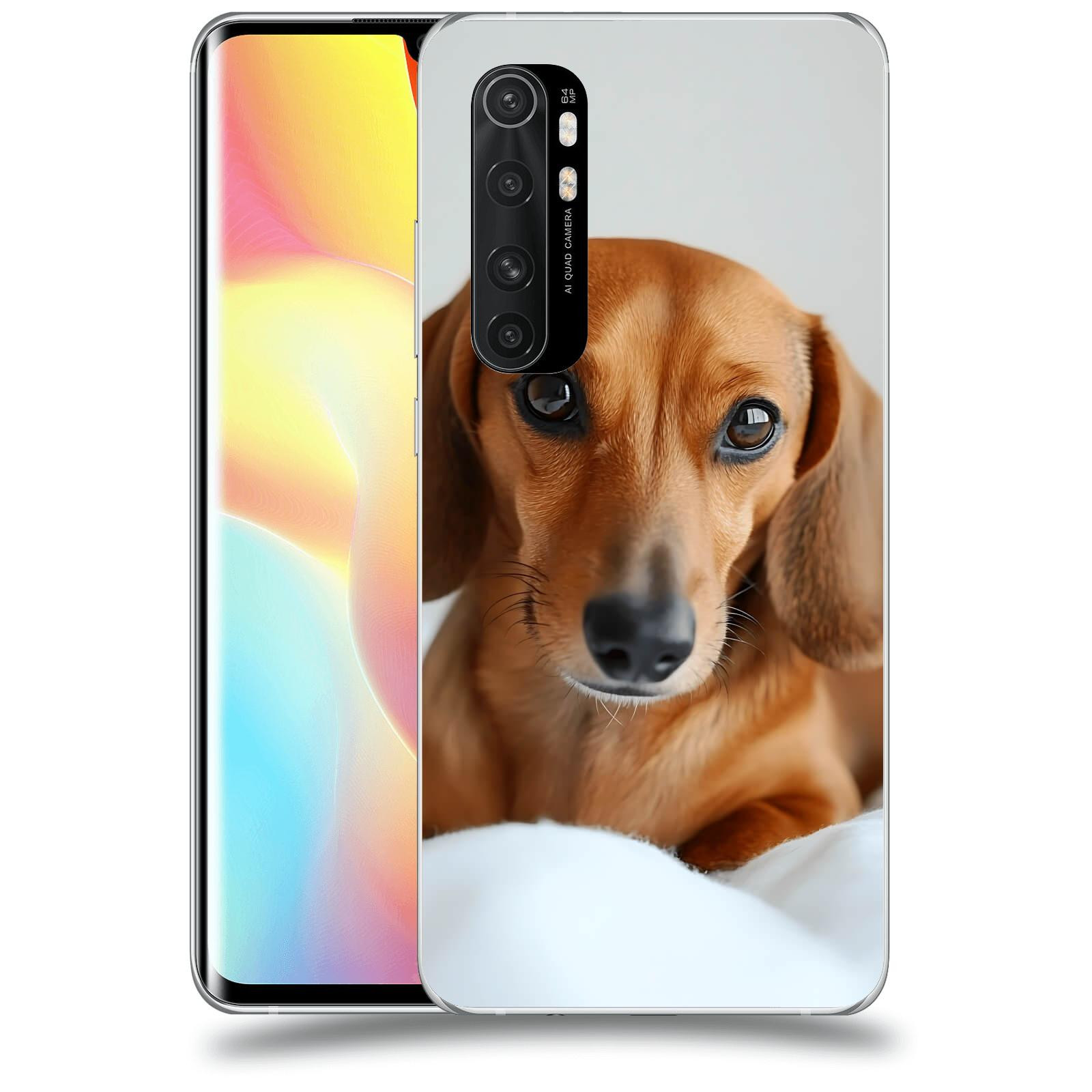 ACOVER Kryt na mobil Xiaomi Mi Note 10 Lite - Dachshund II