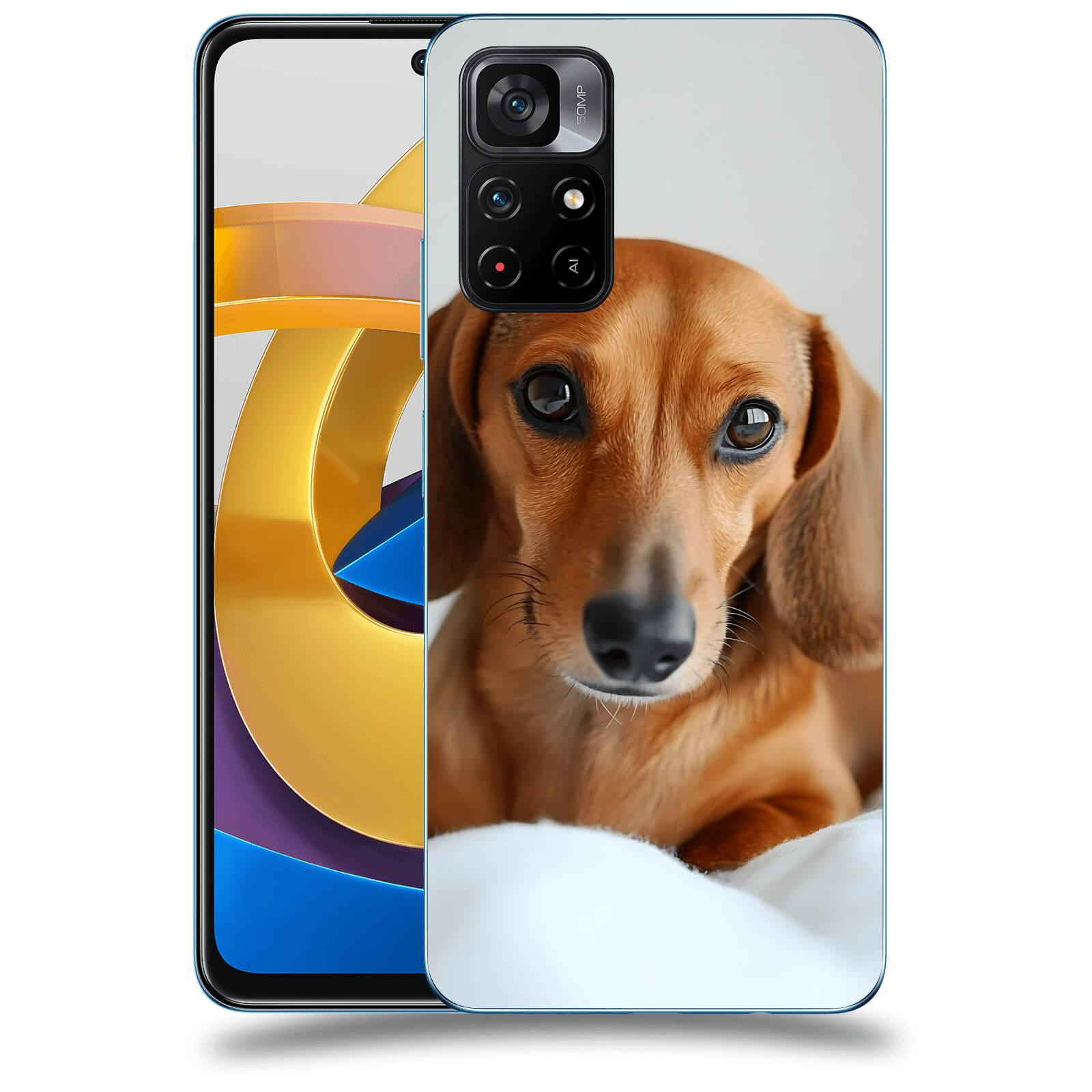 ACOVER Kryt na mobil Xiaomi Poco M4 Pro - Dachshund II