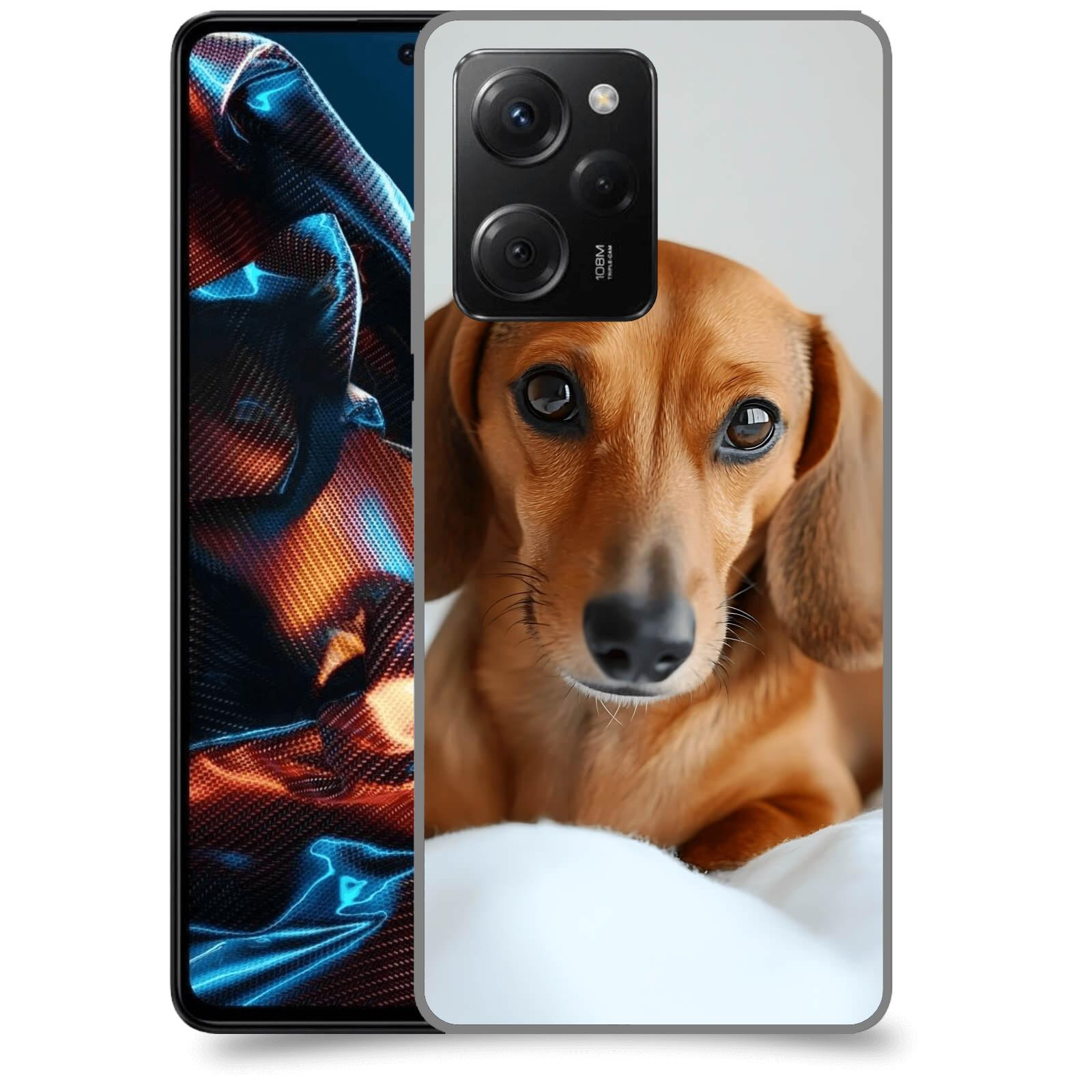ACOVER Kryt na mobil Xiaomi Poco X5 Pro - Dachshund II