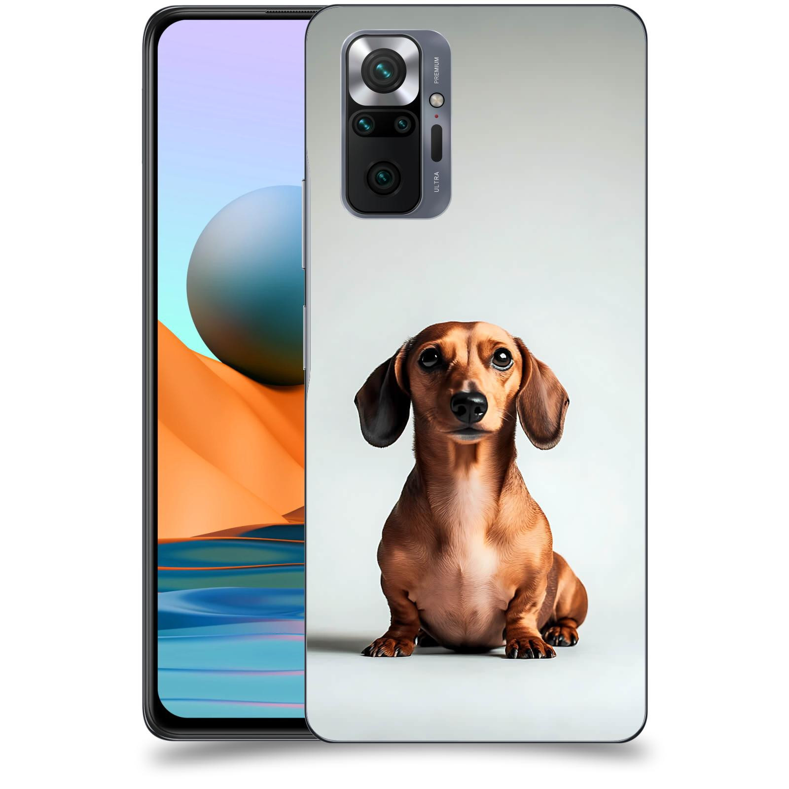 ACOVER Kryt na mobil Xiaomi Redmi Note 10 Pro - Dachshund III