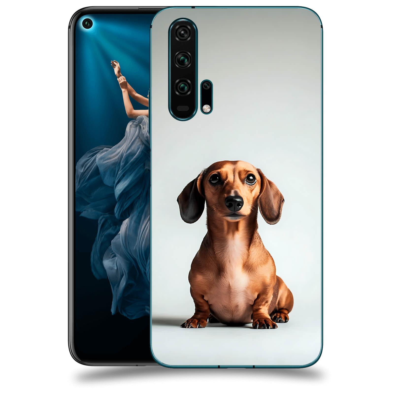 ACOVER Kryt na mobil Honor 20 Pro - Dachshund III