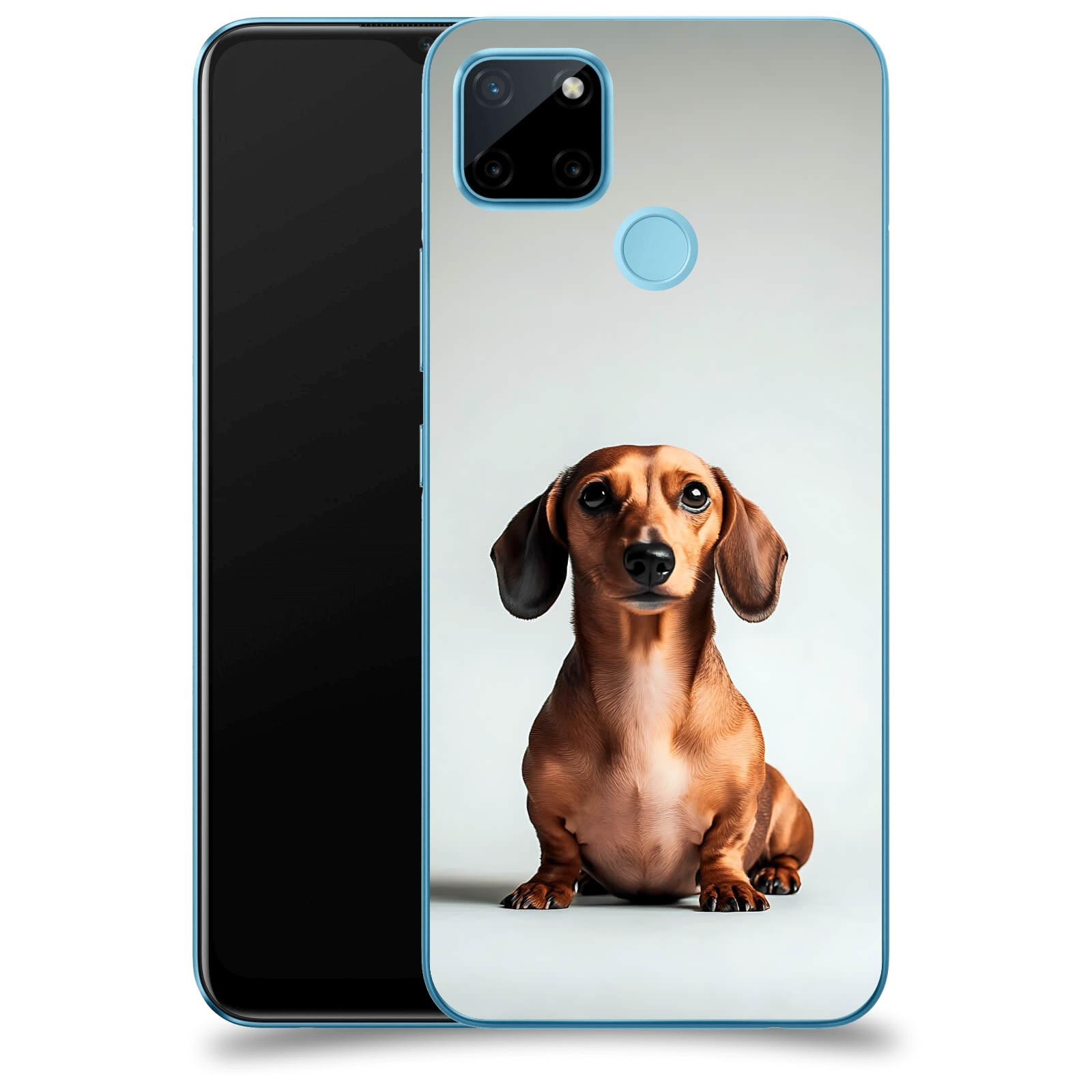 ACOVER Kryt na mobil Realme C21Y - Dachshund III