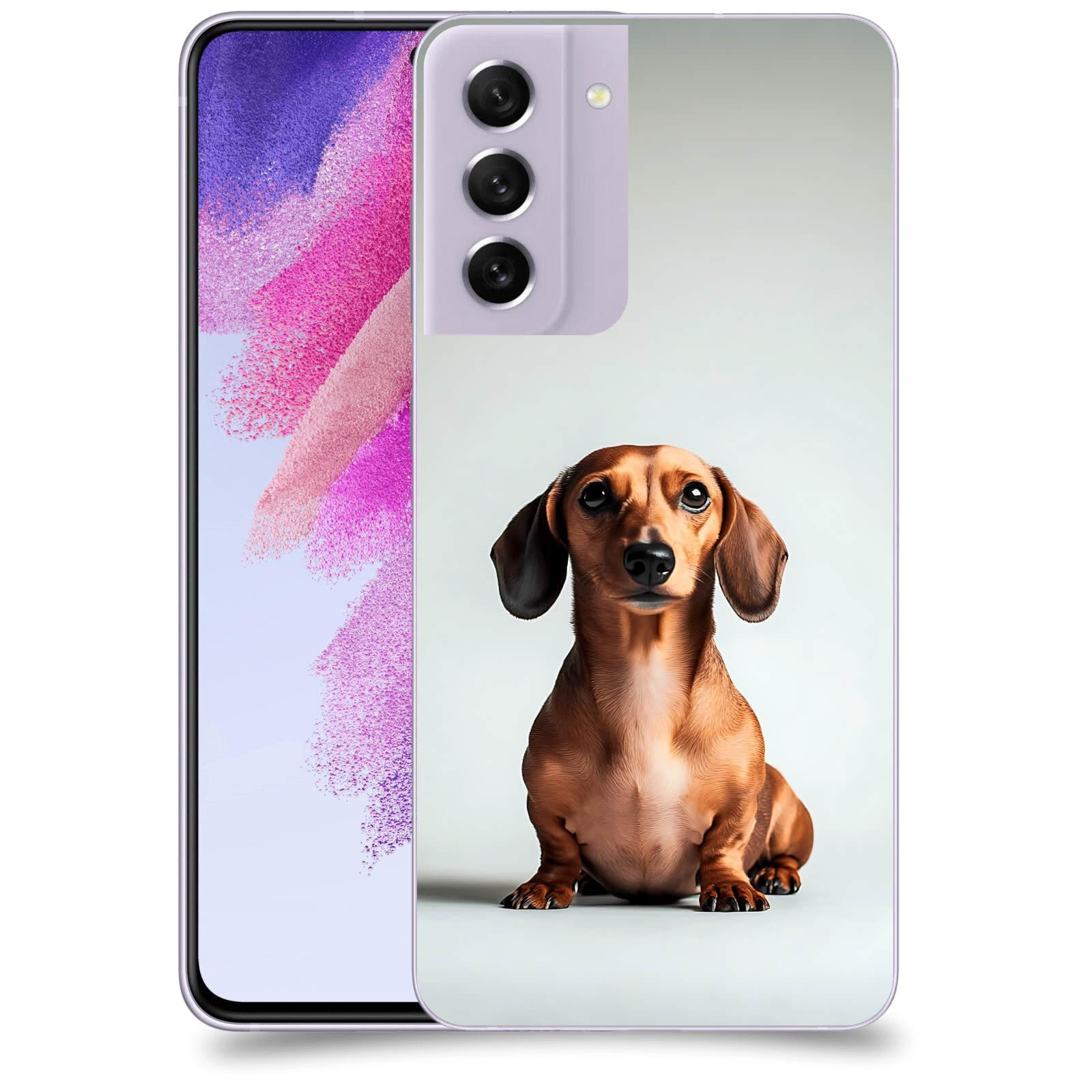 ACOVER Kryt na mobil Samsung Galaxy S21 FE 5G - Dachshund III