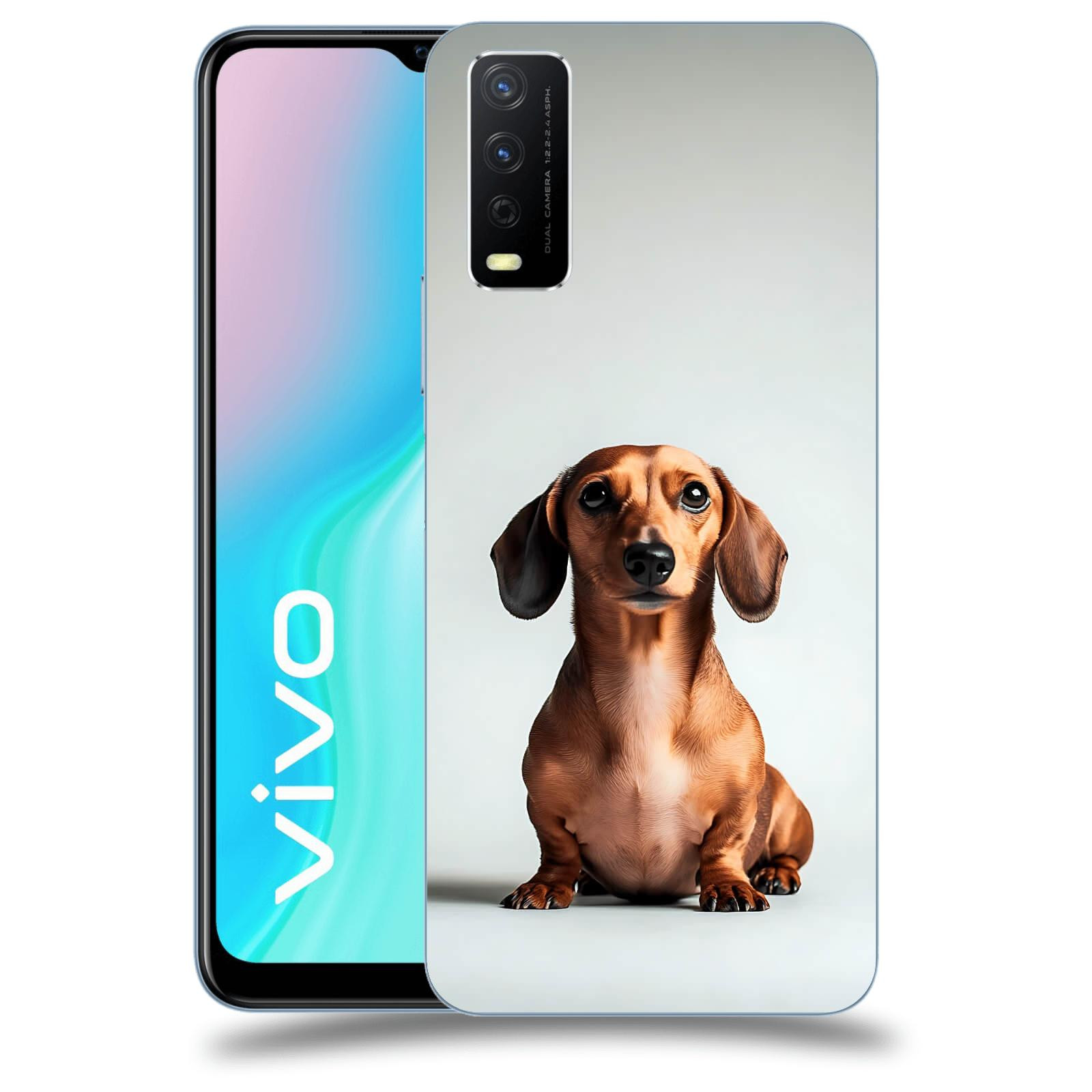 ACOVER Kryt na mobil Vivo Y11s - Dachshund III
