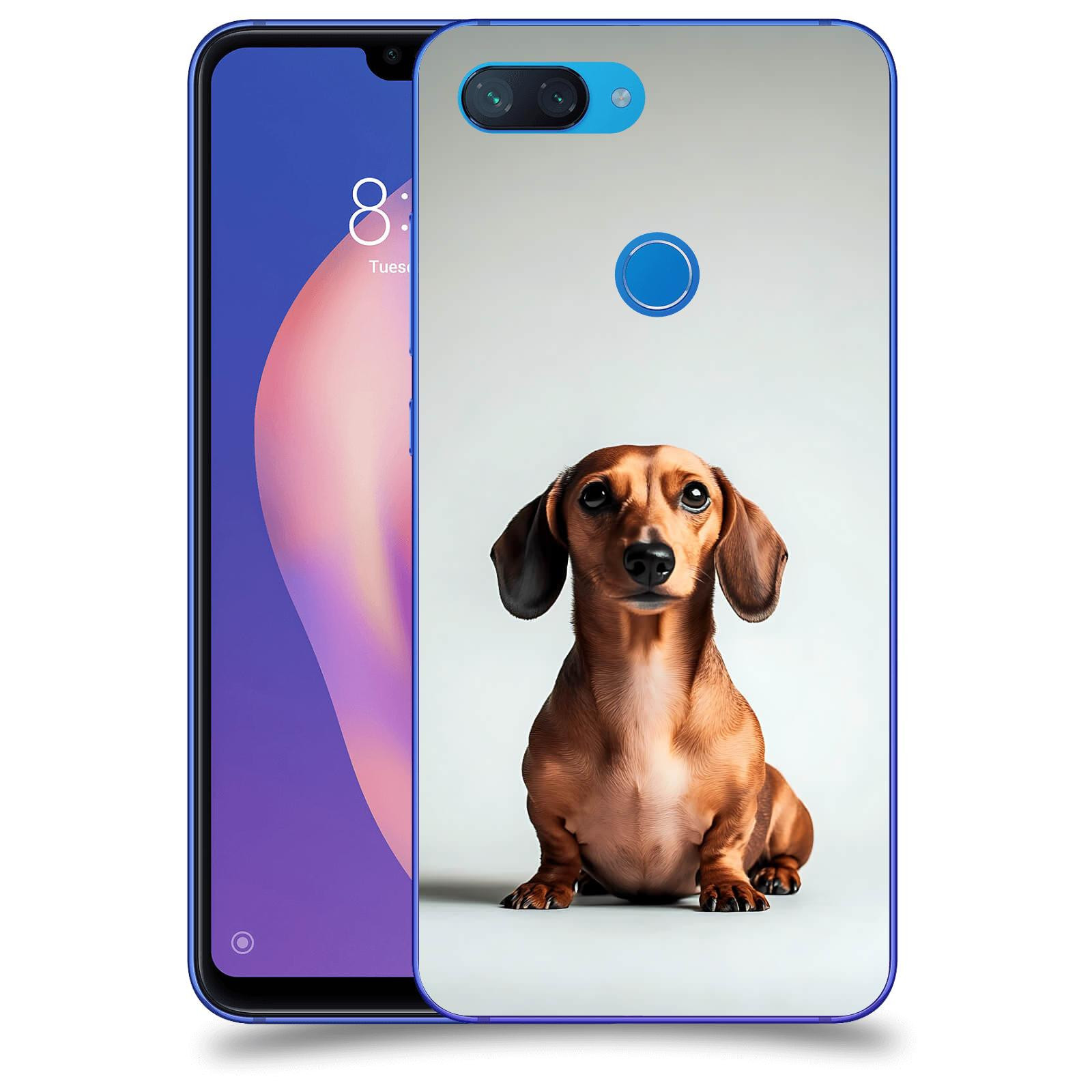 ACOVER Kryt na mobil Xiaomi Mi 8 Lite - Dachshund III