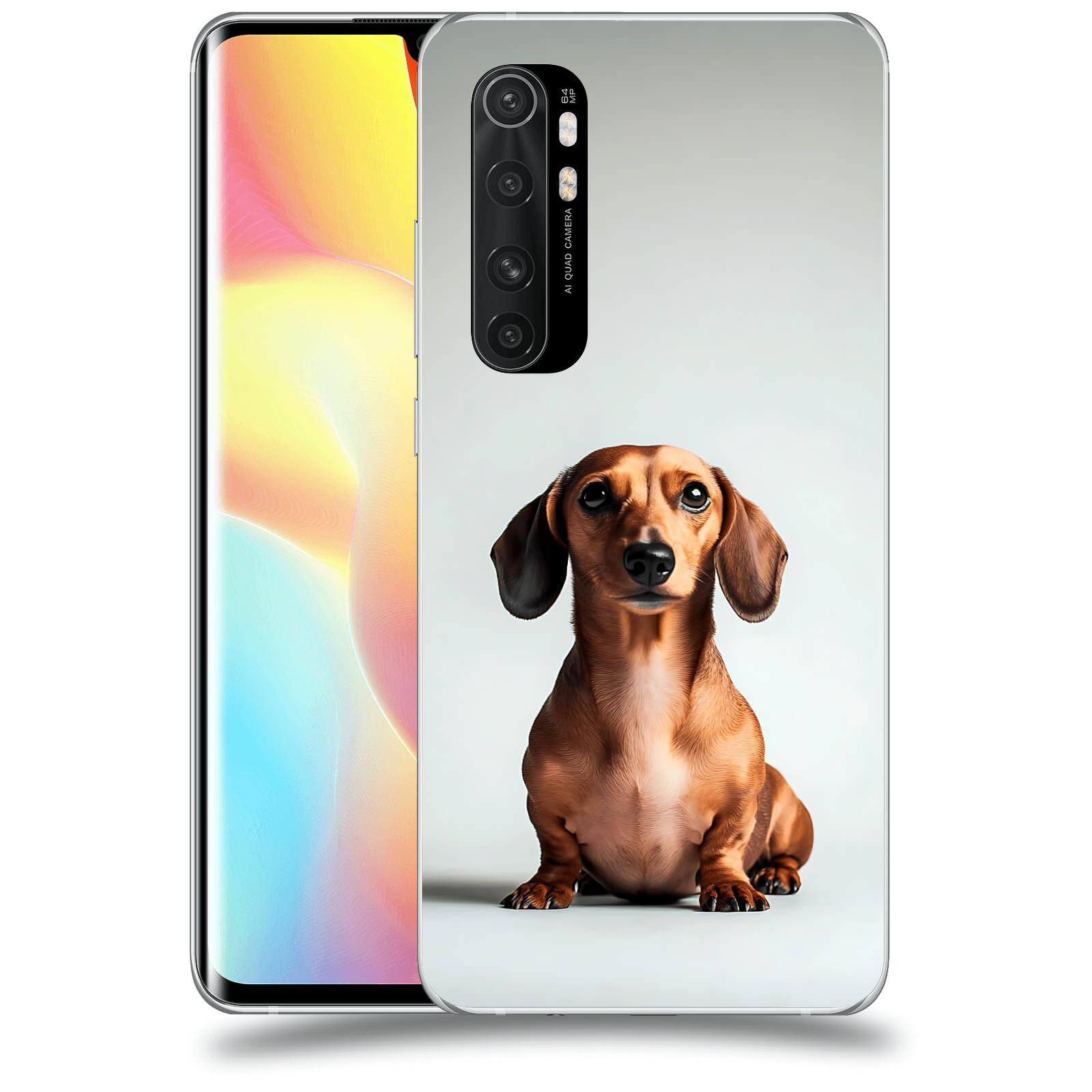 ACOVER Kryt na mobil Xiaomi Mi Note 10 Lite - Dachshund III