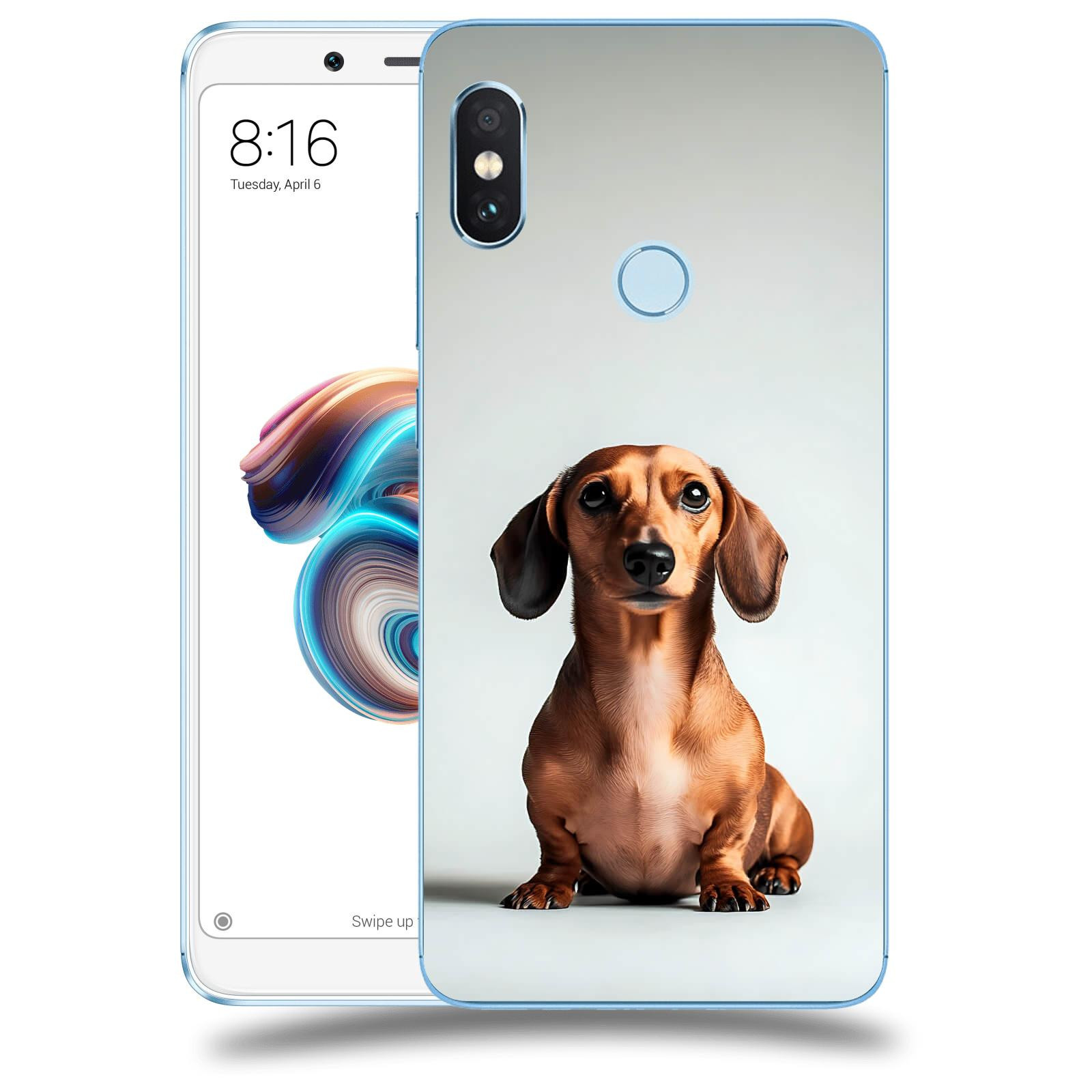 ACOVER Kryt na mobil Xiaomi Redmi Note 5 Global - Dachshund III