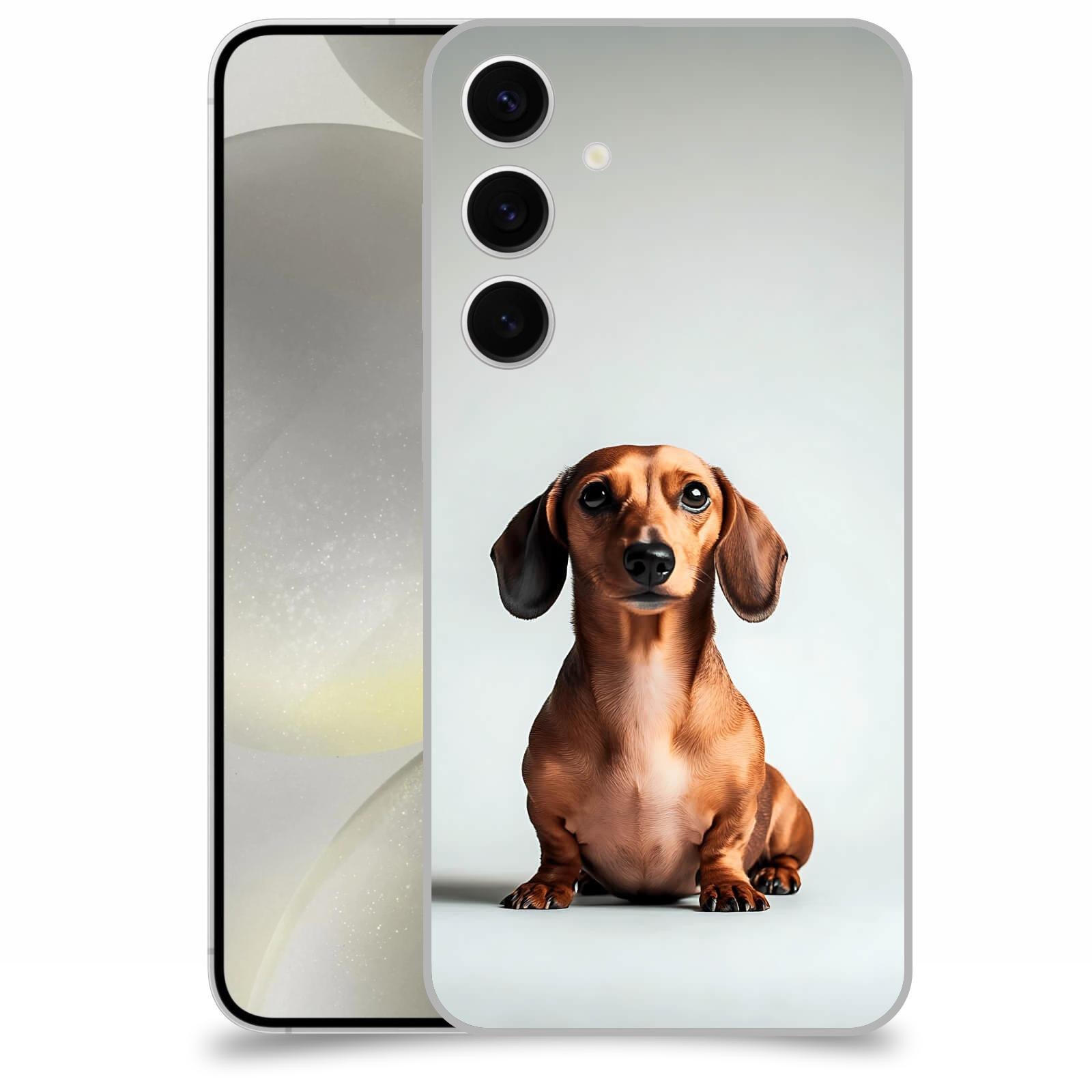 ACOVER Kryt na mobil Samsung Galaxy S24+ - Dachshund III