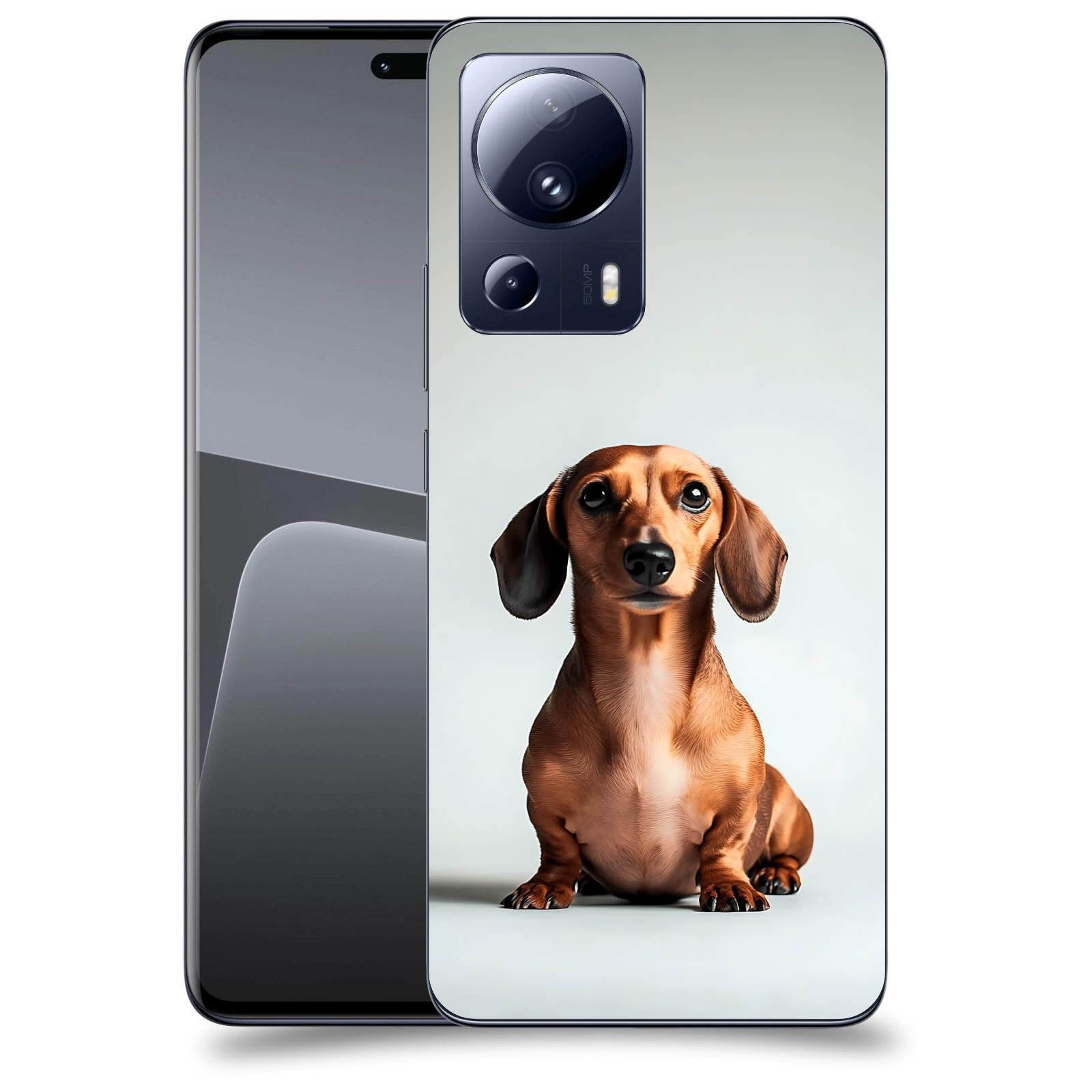 ACOVER Kryt na mobil Xiaomi 13 Lite - Dachshund III