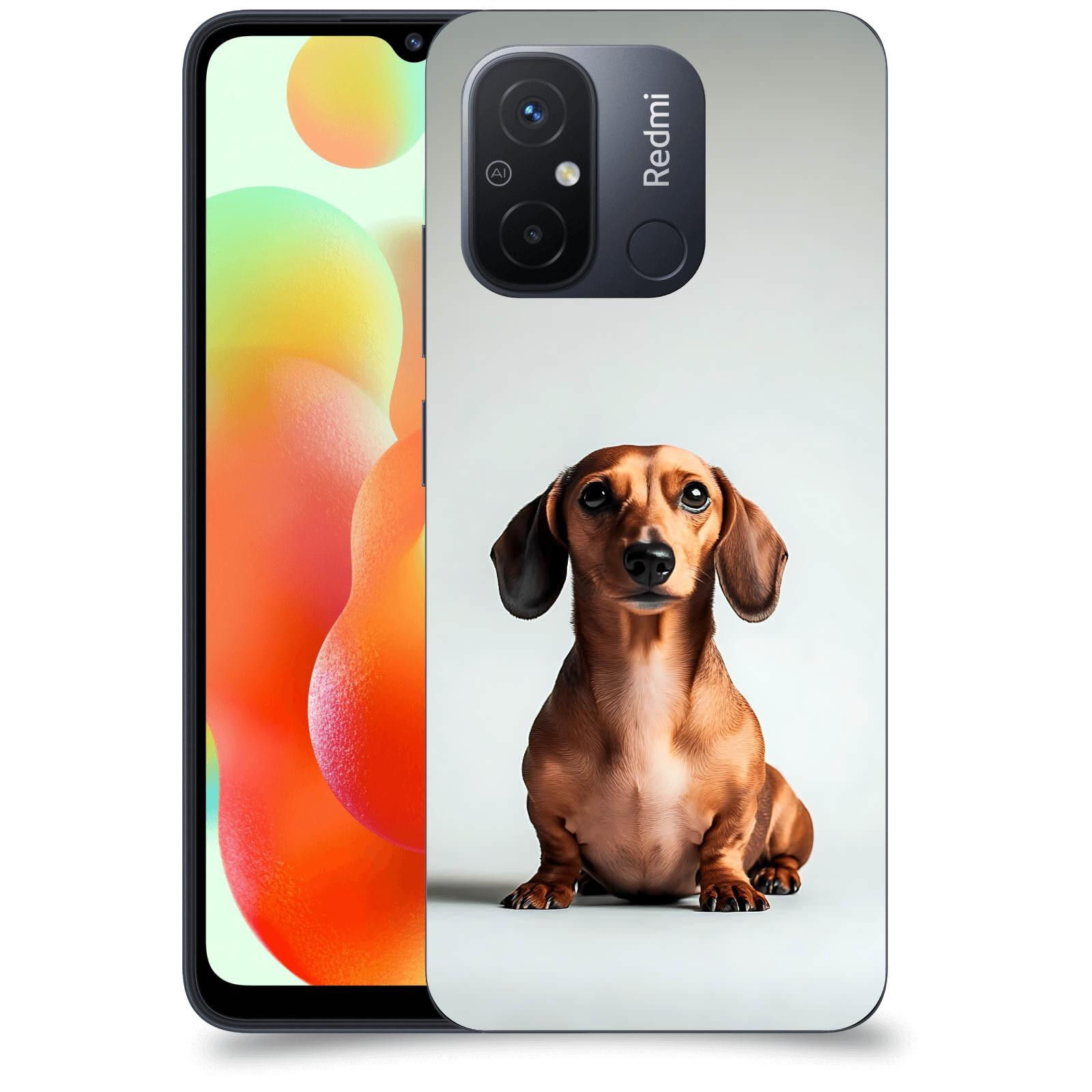 ACOVER Kryt na mobil Xiaomi Redmi 12C - Dachshund III
