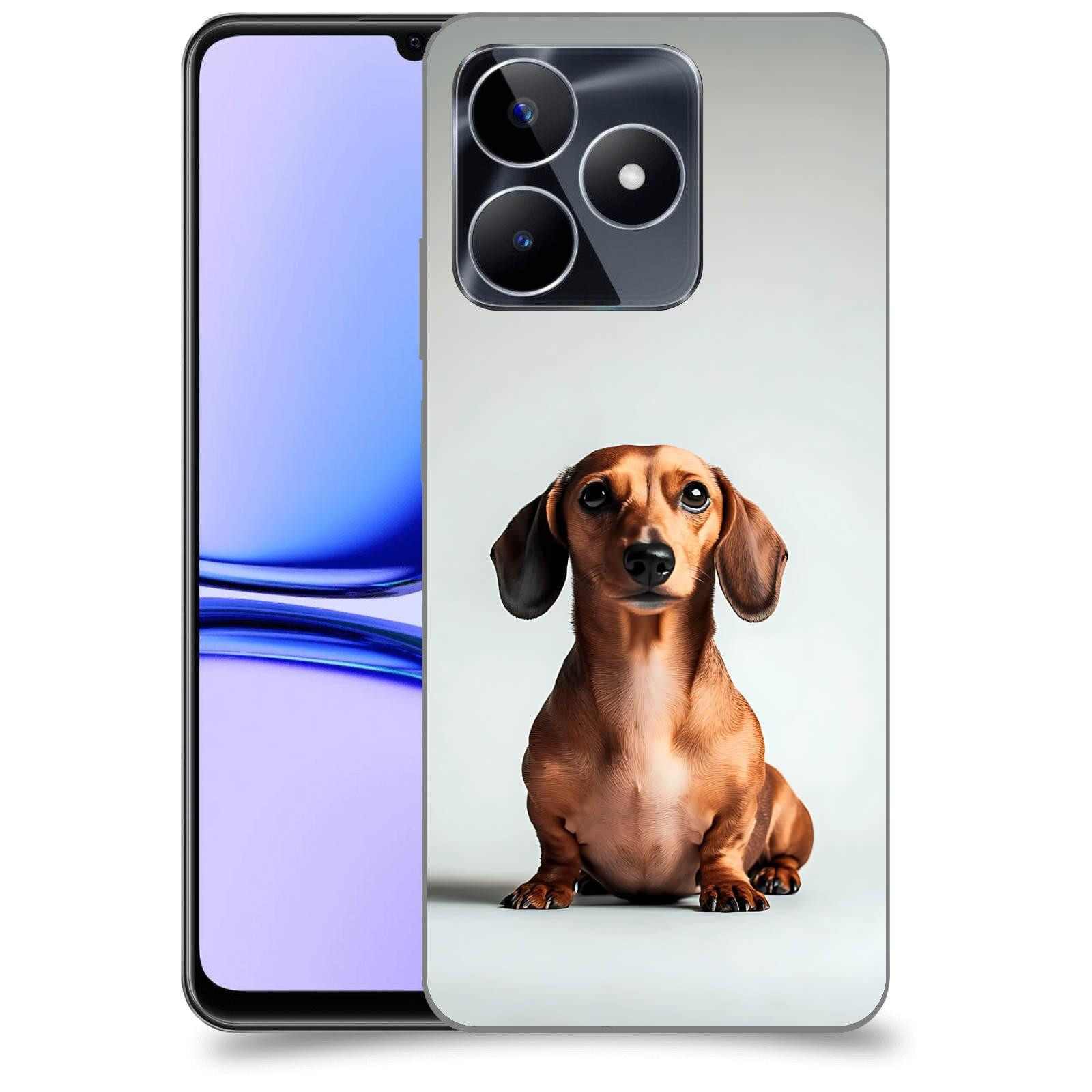 ACOVER Kryt na mobil Realme C53 - Dachshund III