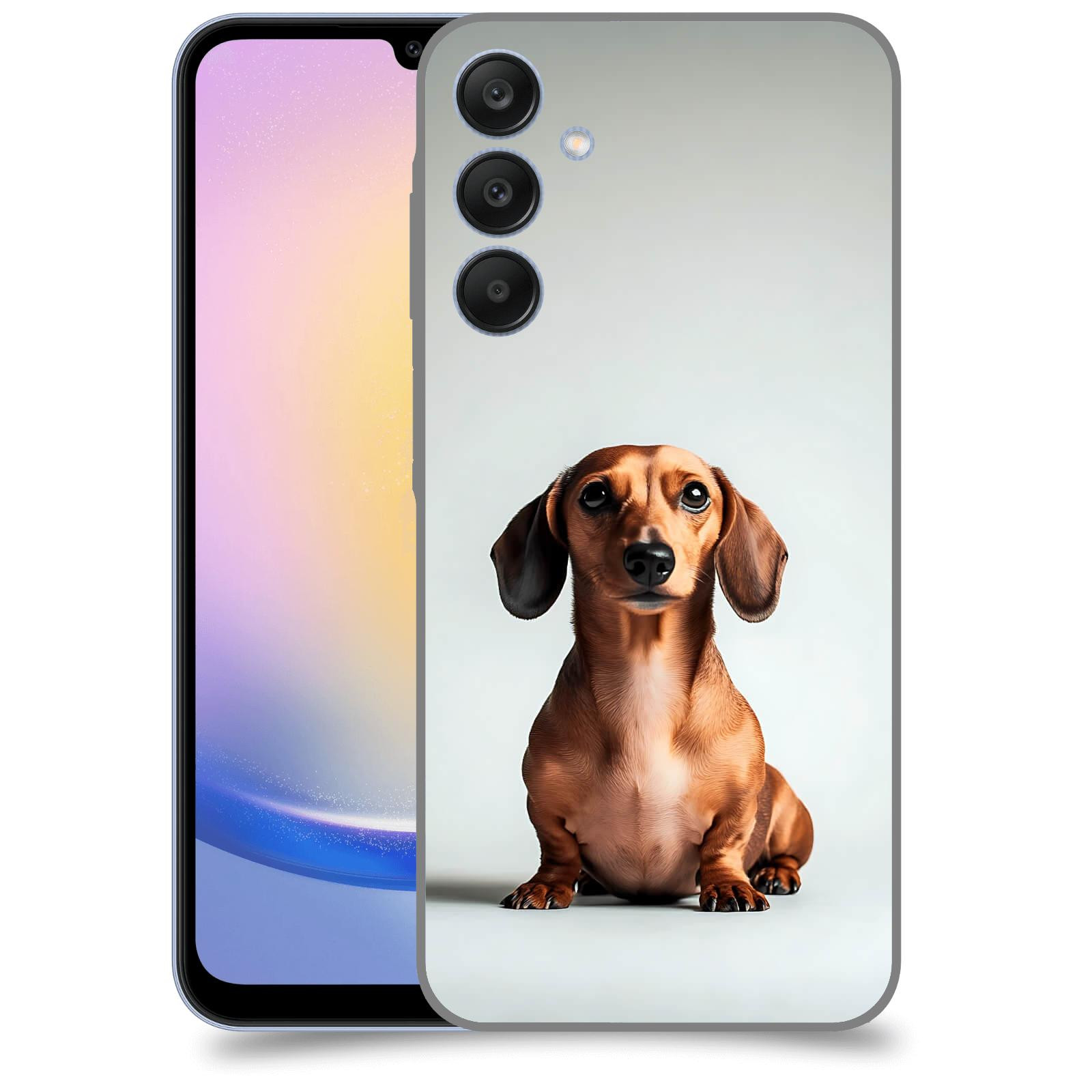 ACOVER Kryt na mobil Samsung Galaxy A25 5G - Dachshund III