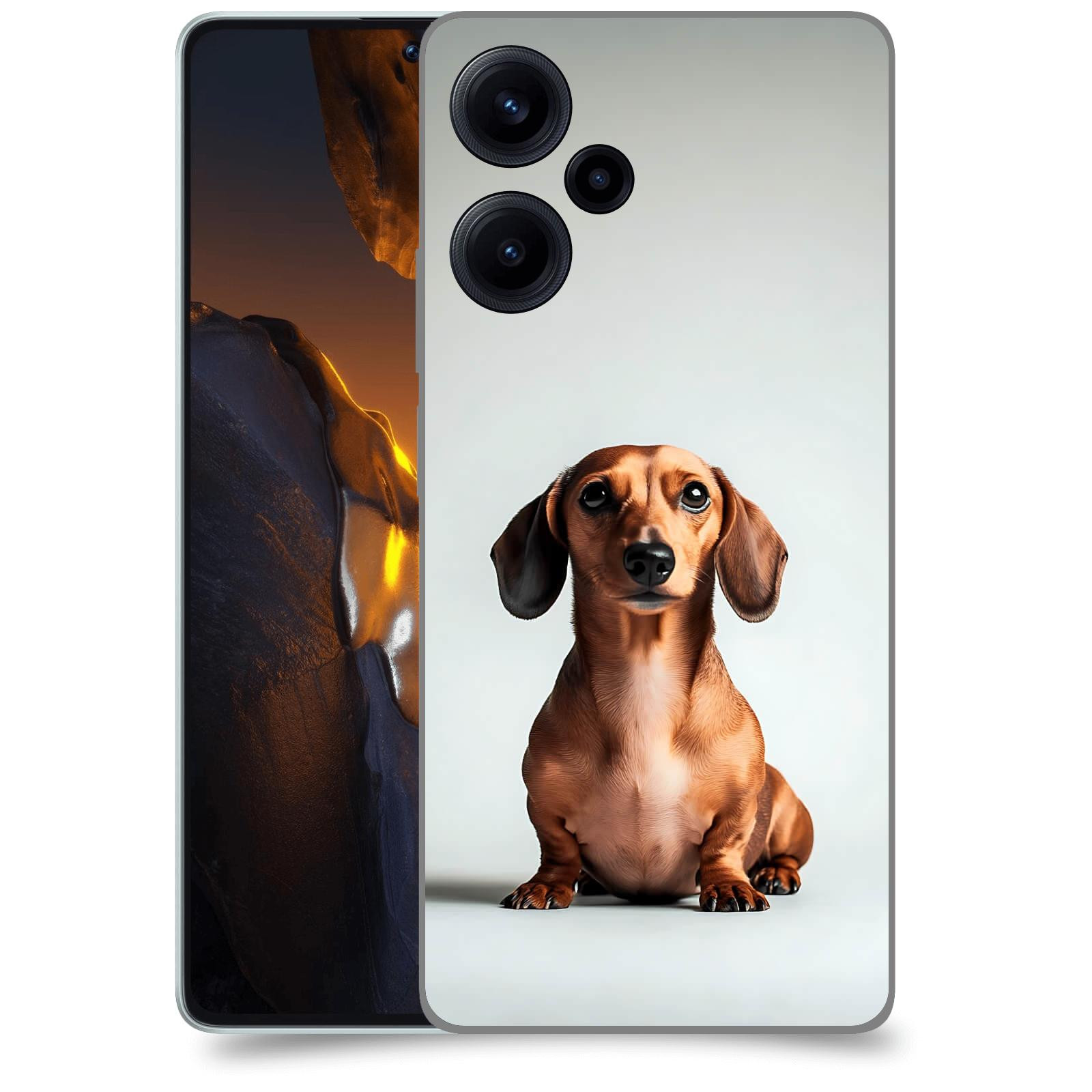 ACOVER Kryt na mobil Xiaomi Poco F5 - Dachshund III