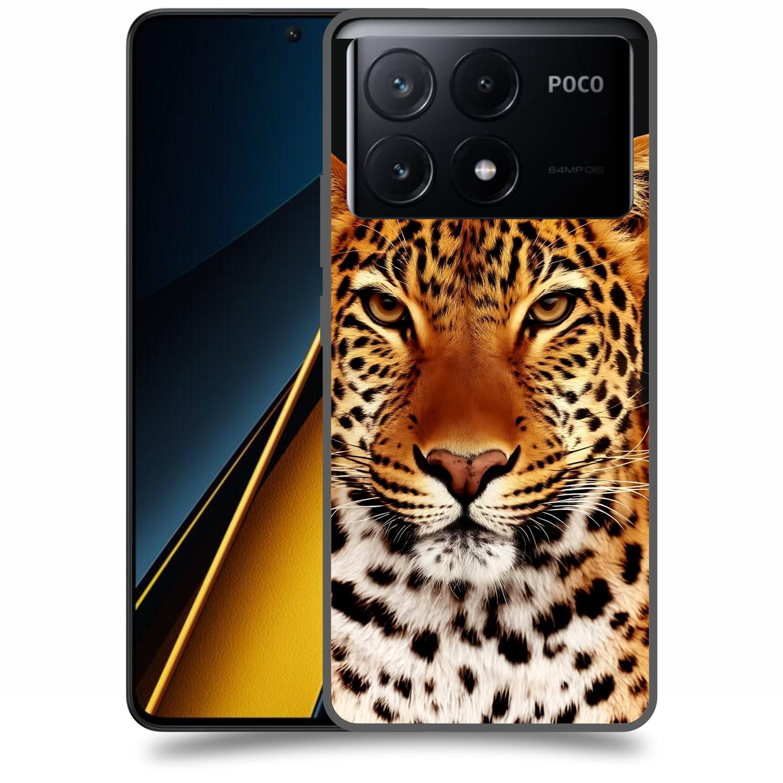 ACOVER Kryt na mobil Poco X6 Pro 5G - Leopard