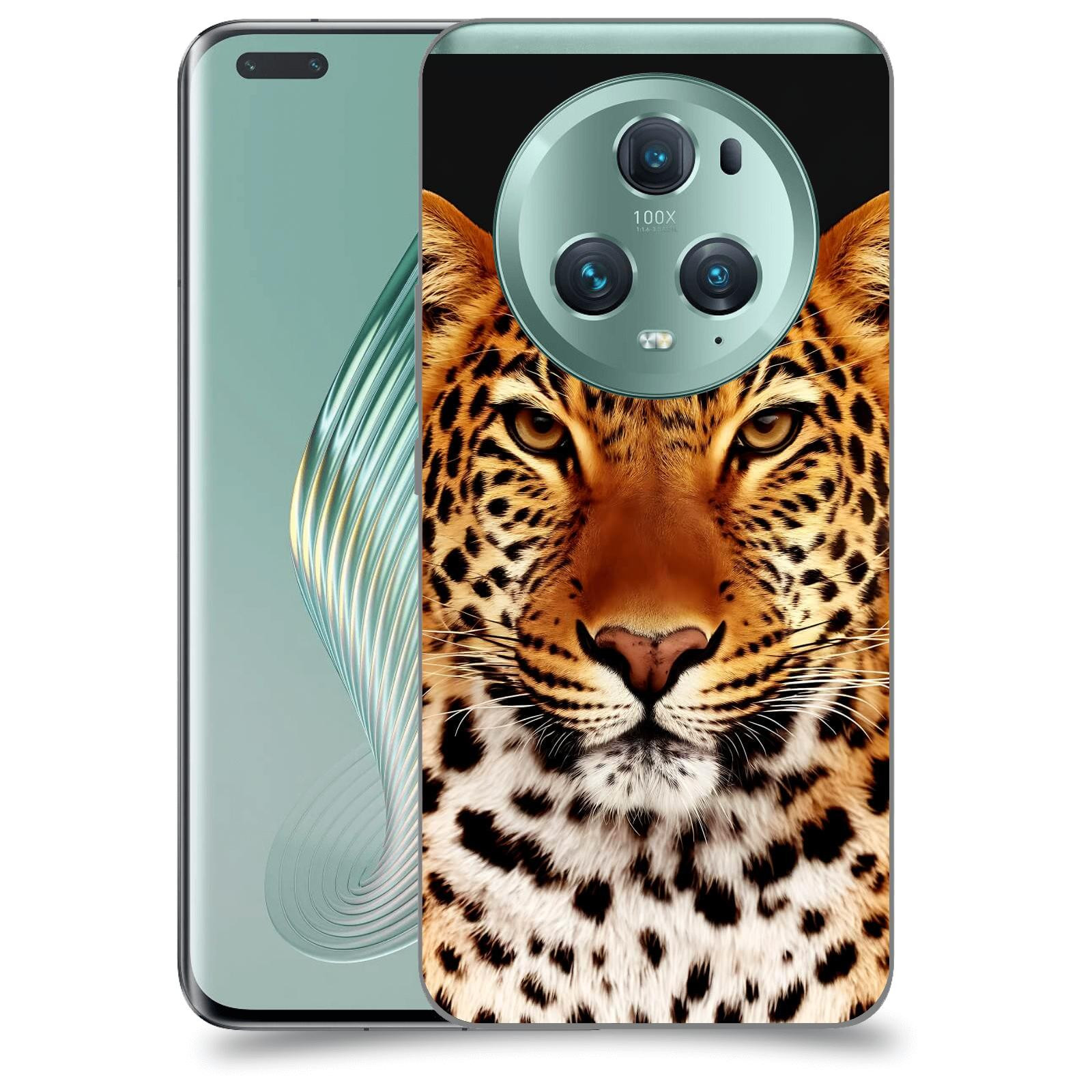 ACOVER Kryt na mobil Honor Magic5 Pro - Leopard