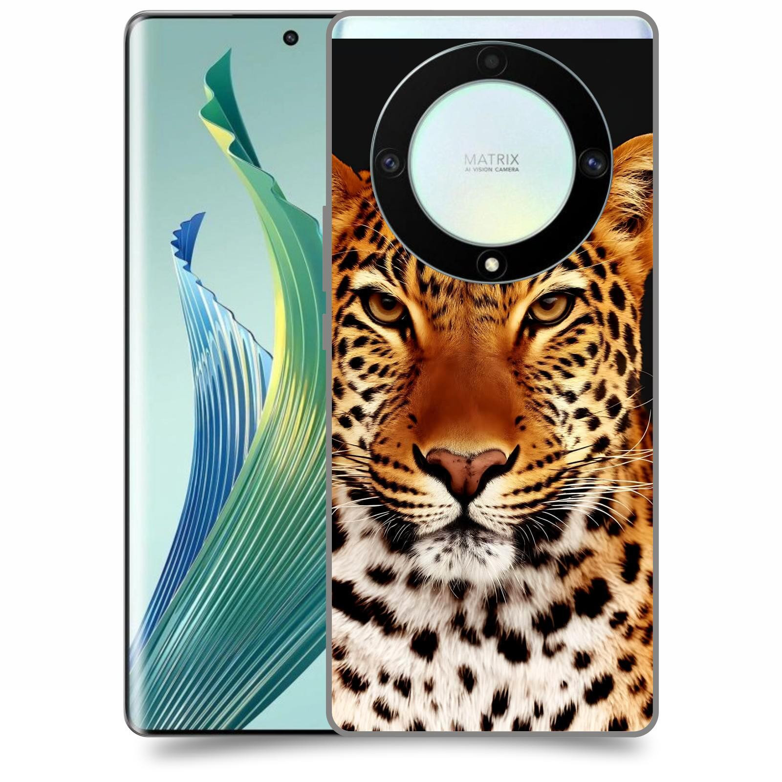 ACOVER Kryt na mobil Honor Magic 5 Lite 5G - Leopard