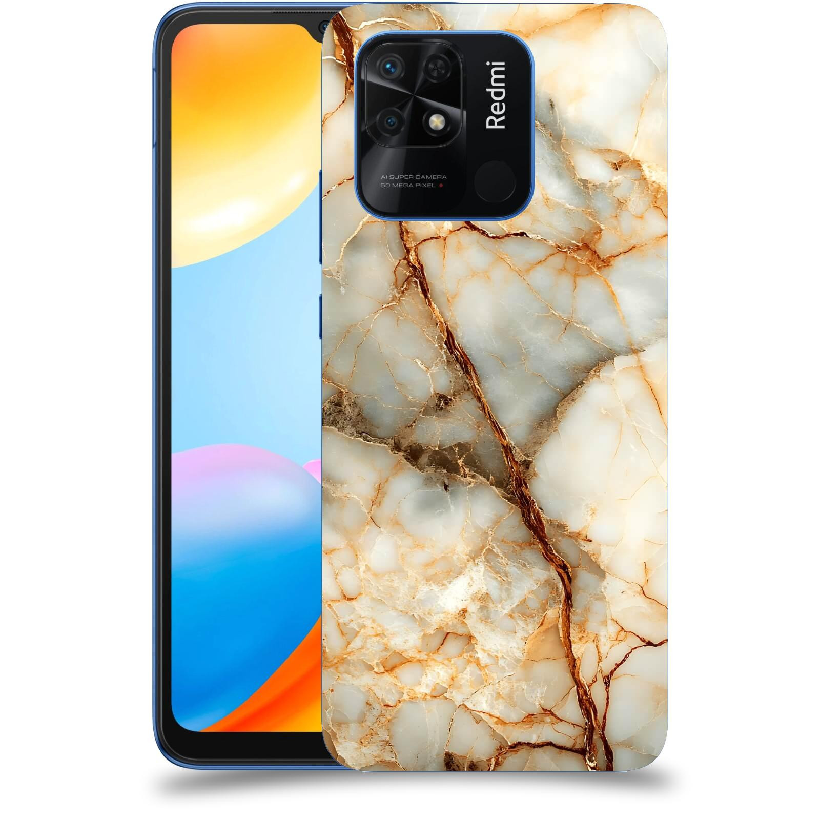 ACOVER Kryt na mobil Xiaomi Redmi 10C - Marble I