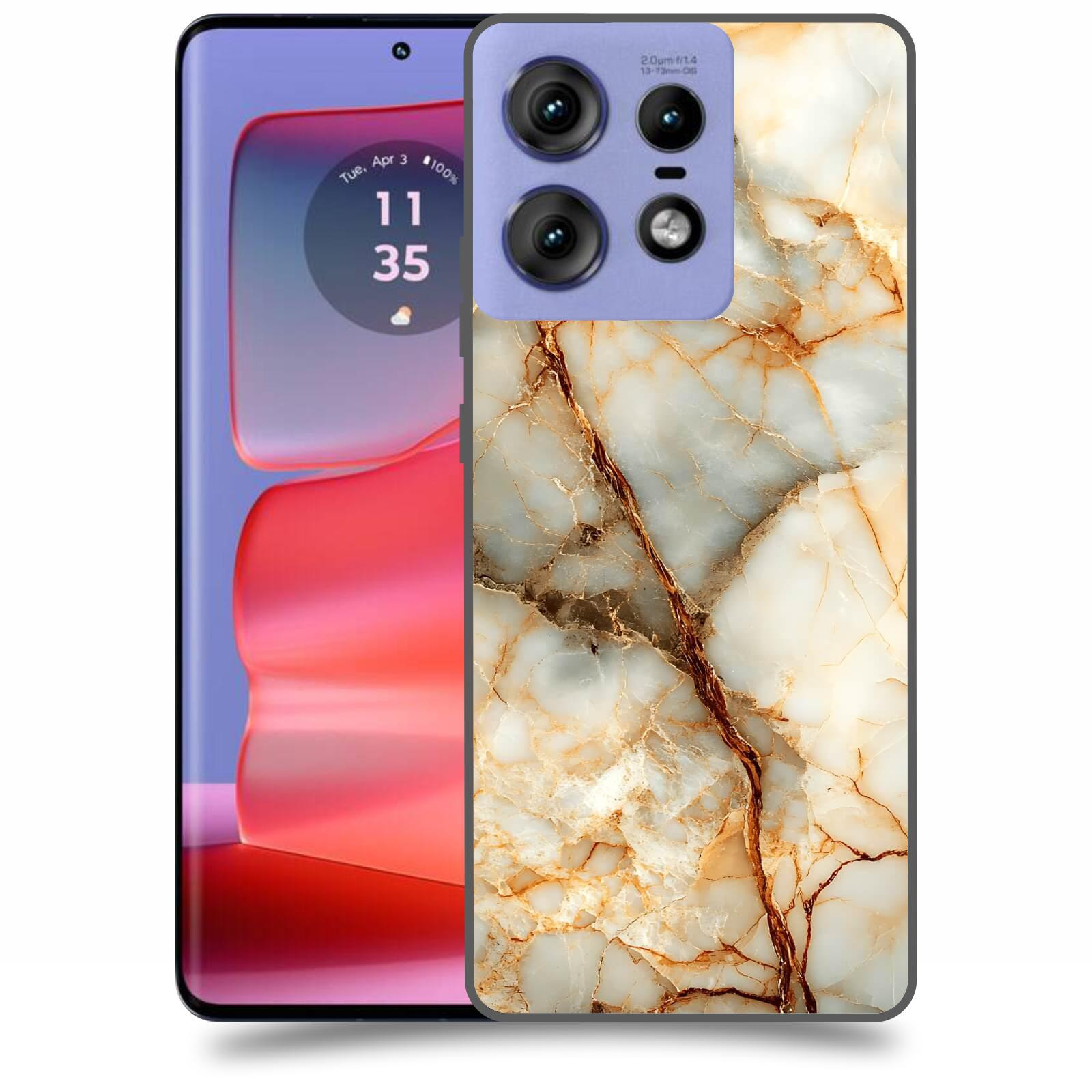 ACOVER Kryt na mobil Motorola Edge 50 Pro - Marble I