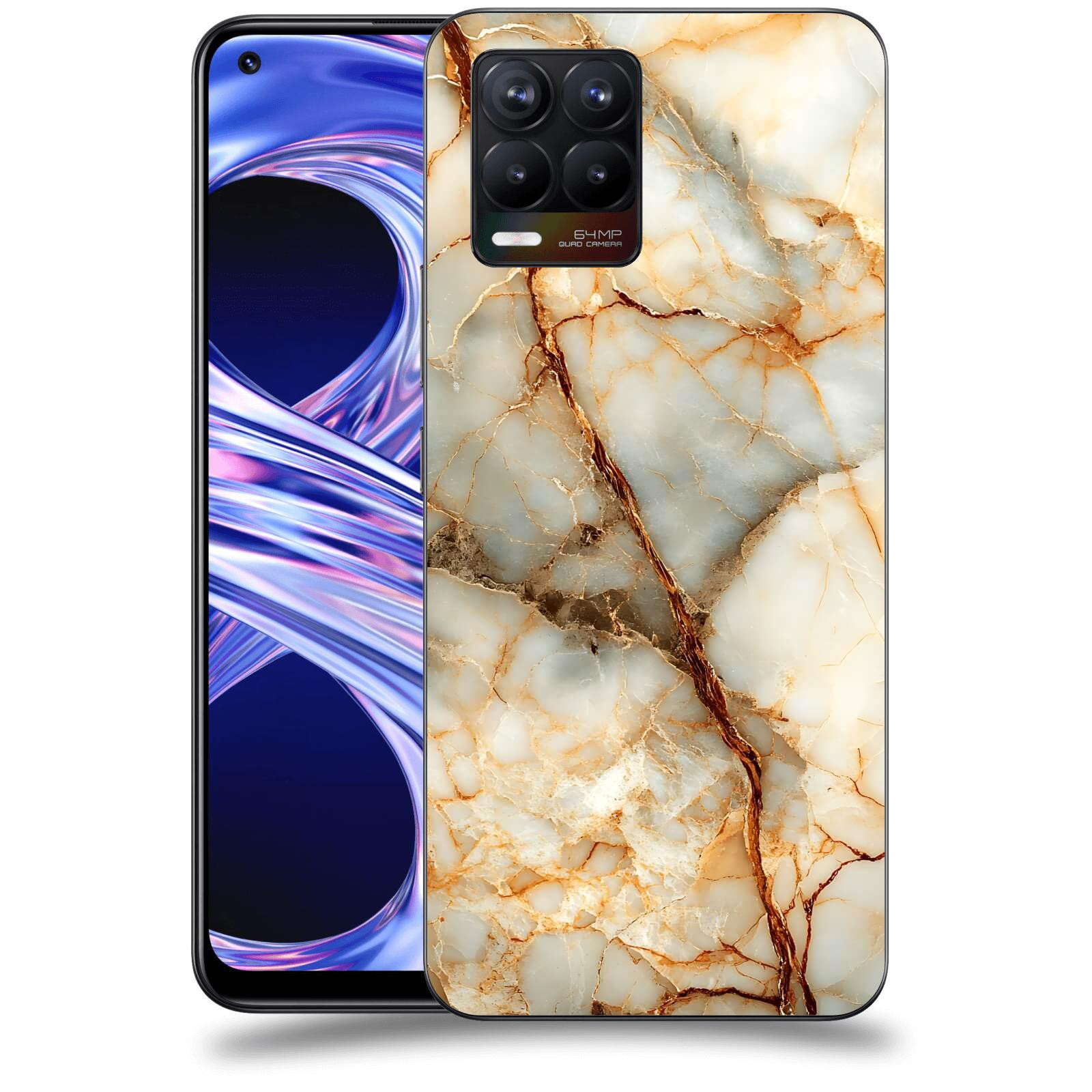 ACOVER Kryt na mobil Realme 8 - Marble I