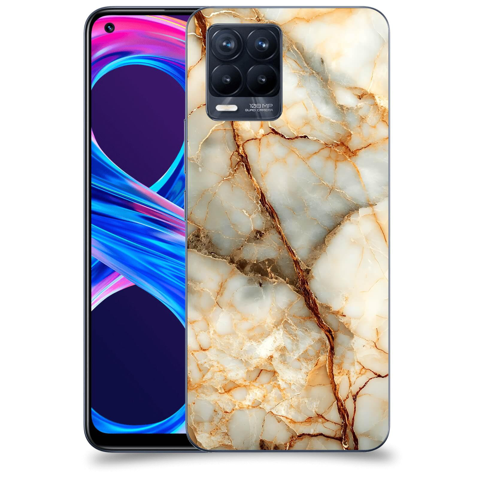 ACOVER Kryt na mobil Realme 8 Pro - Marble I